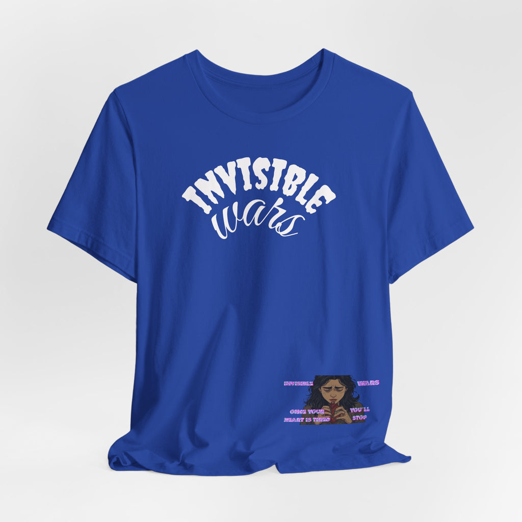 Invisible Wars T-Shirt — Mental Health Awareness Graphic Tee