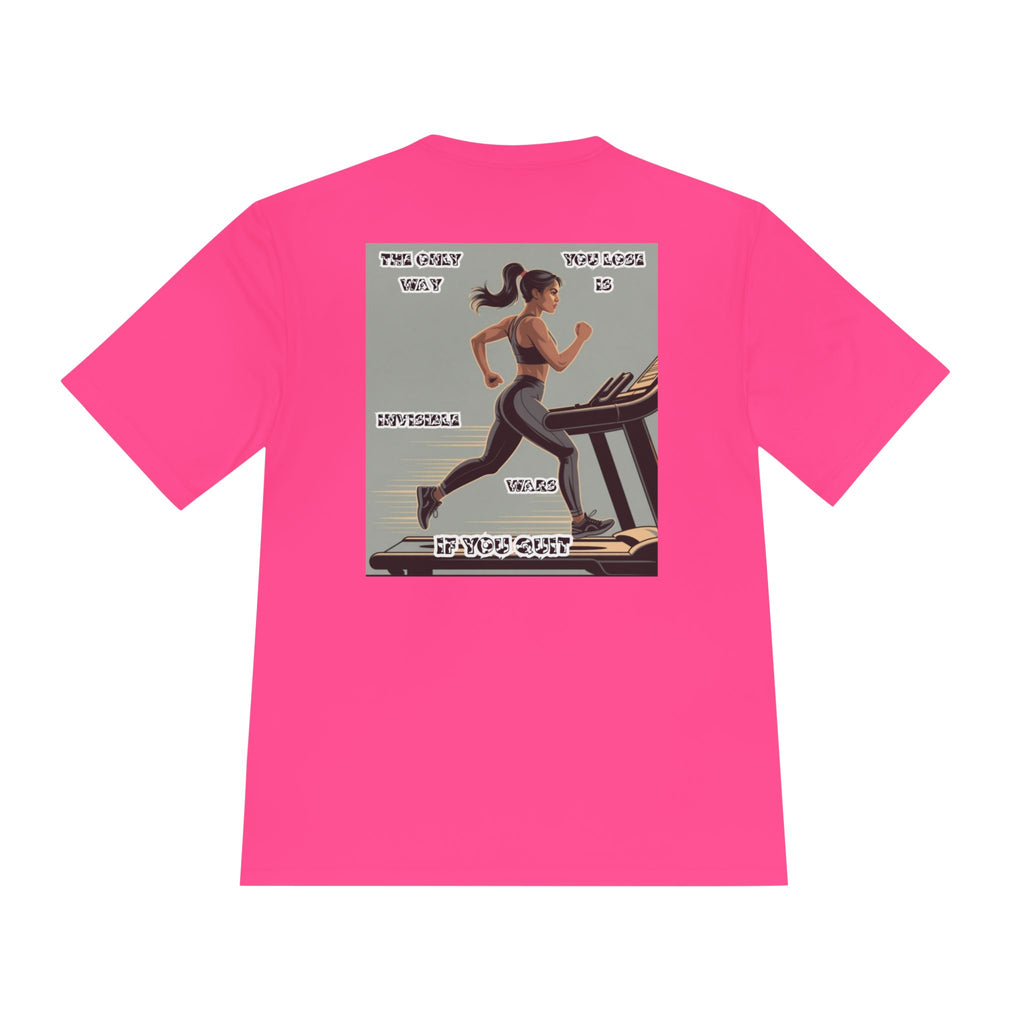 Women Fitness Graphic Shirt — The Only Way You Lose