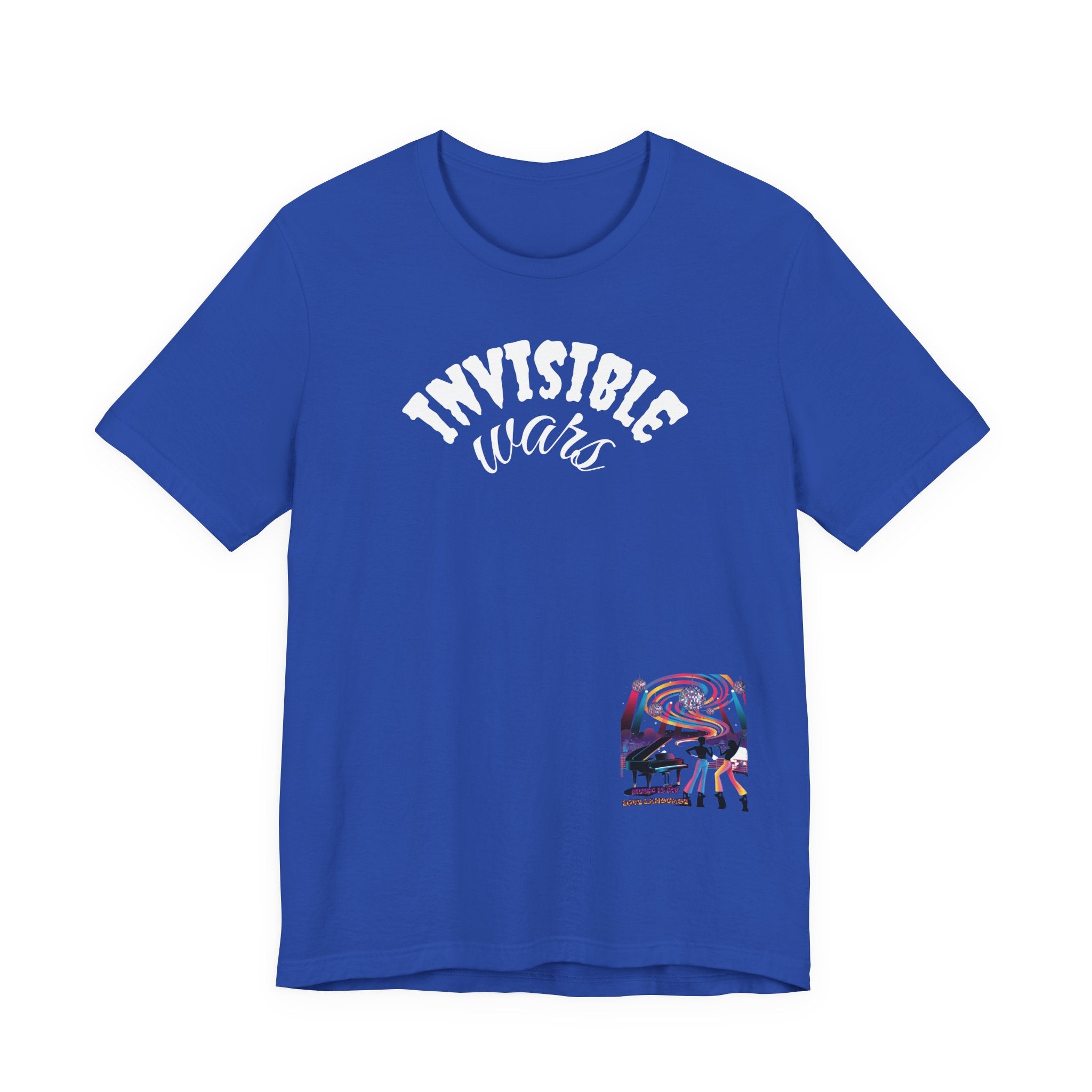 Women Invisible Wars T-shirt - Music is my Love Language