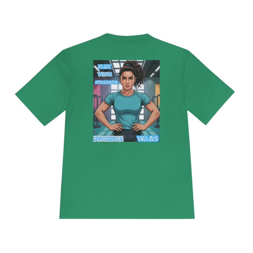 Women Fitness Graphic Shirt — Flex Your Strength