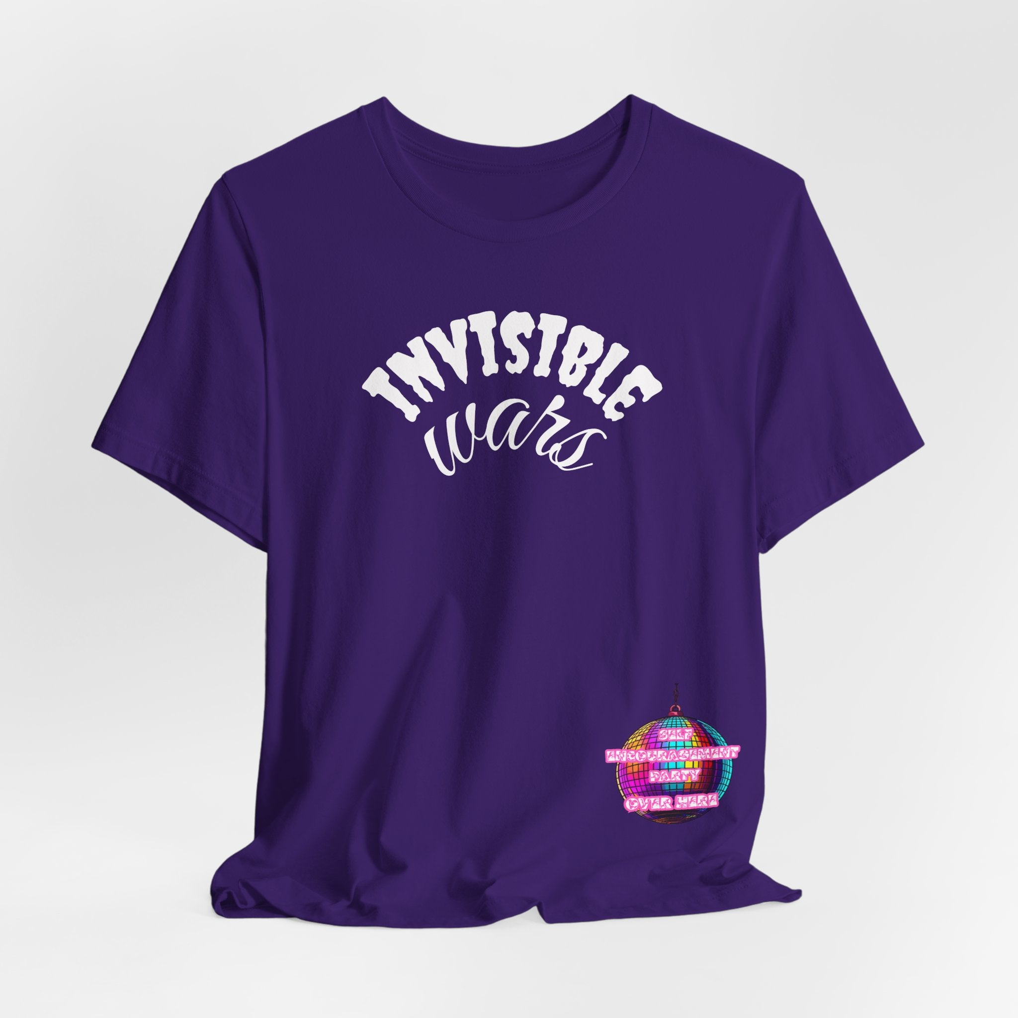 Women Disco Ball T-shirt — Self Encouragement Party