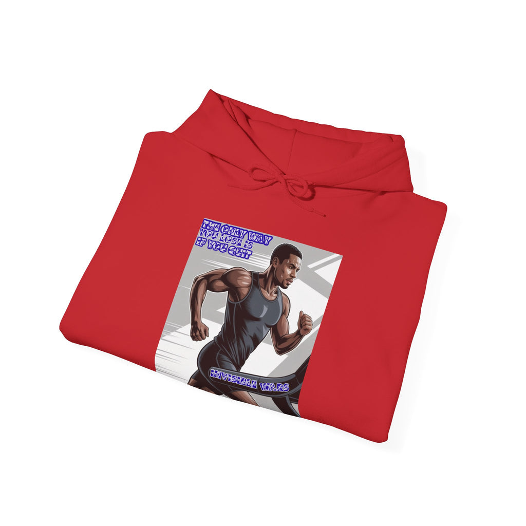 Men Hoodie — The only way you lose