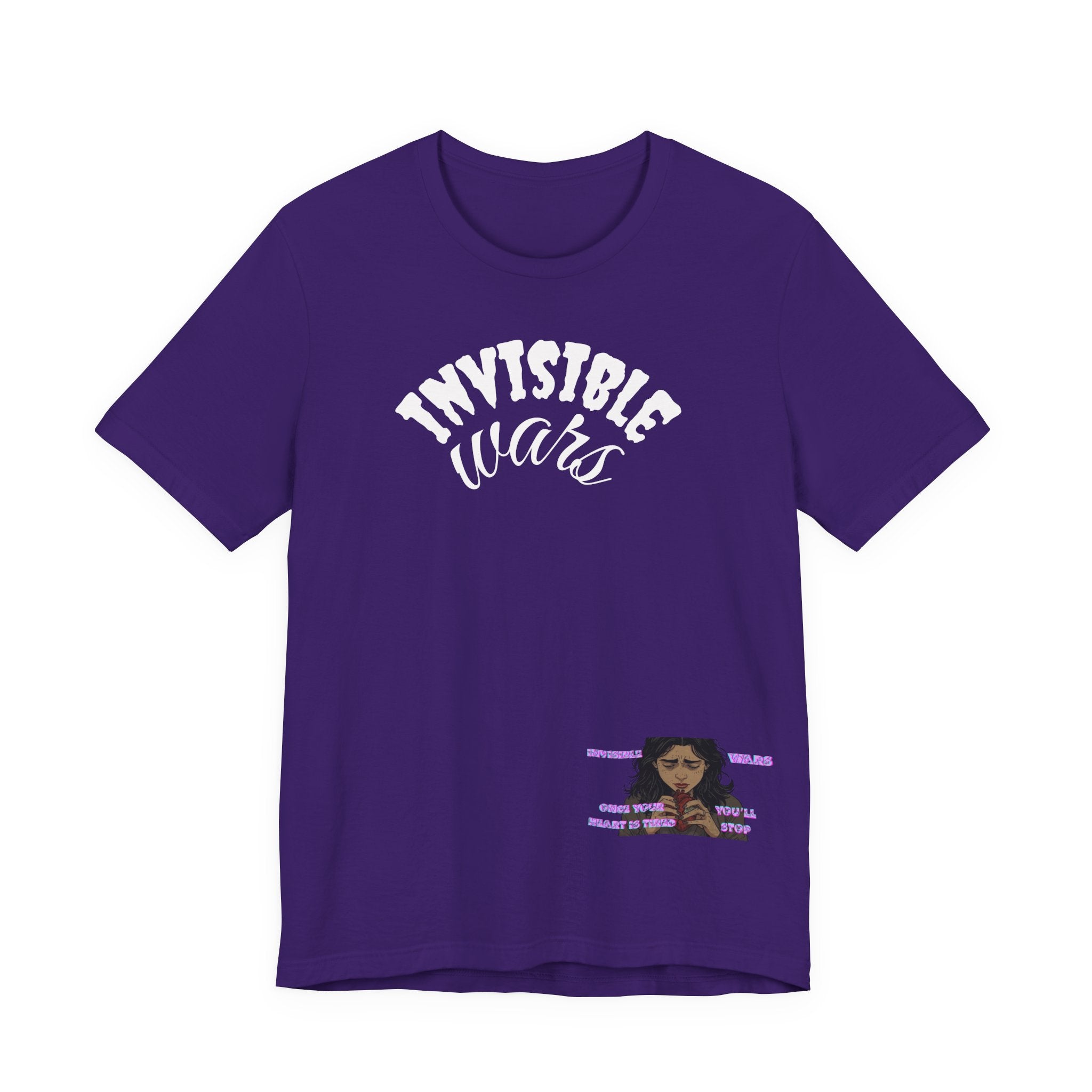 Invisible Wars T-Shirt — Mental Health Awareness Graphic Tee