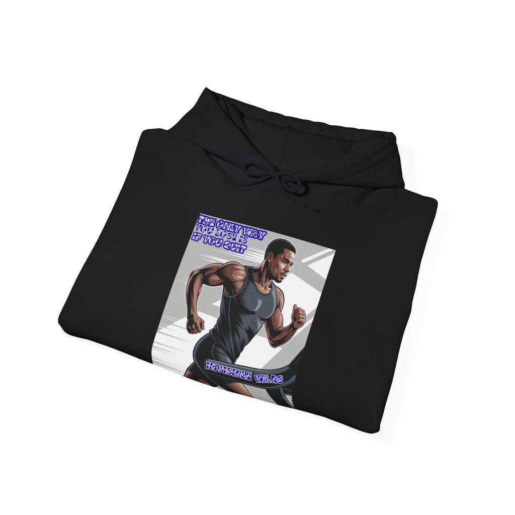 Men Hoodie — The only way you lose