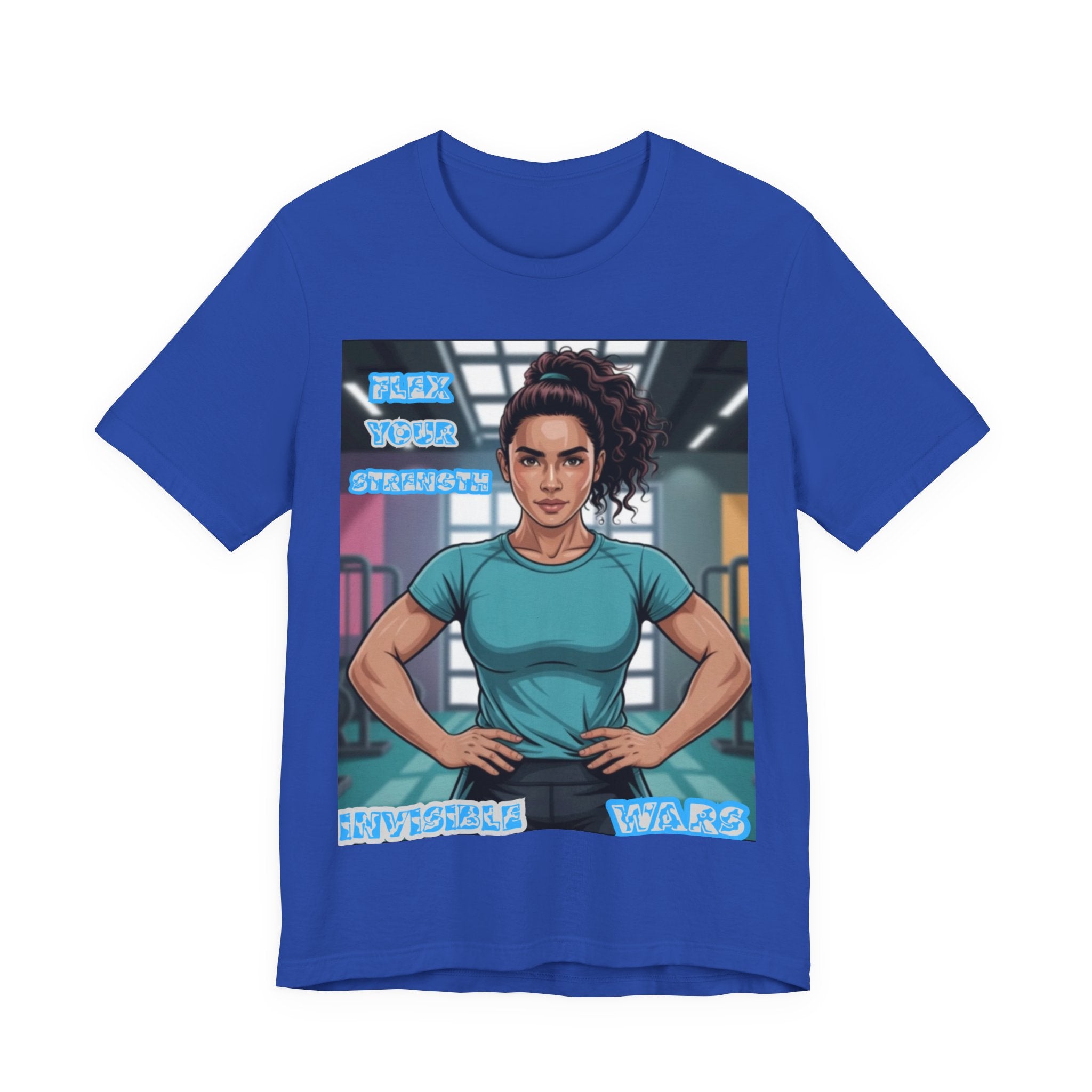 Women T-Shirt — Flex your strengh Invisible Wars