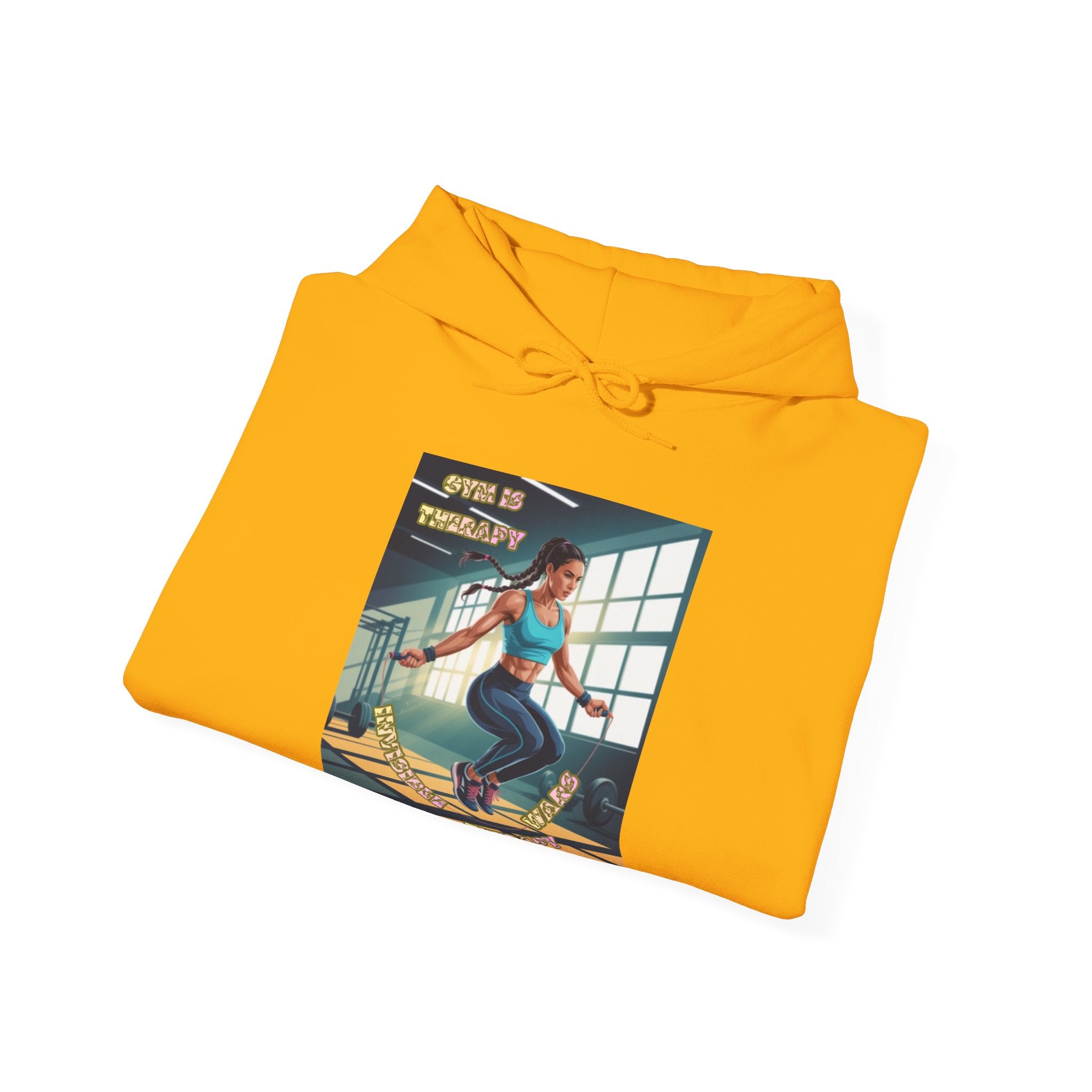 Women Hoodie — Gym is Therapy