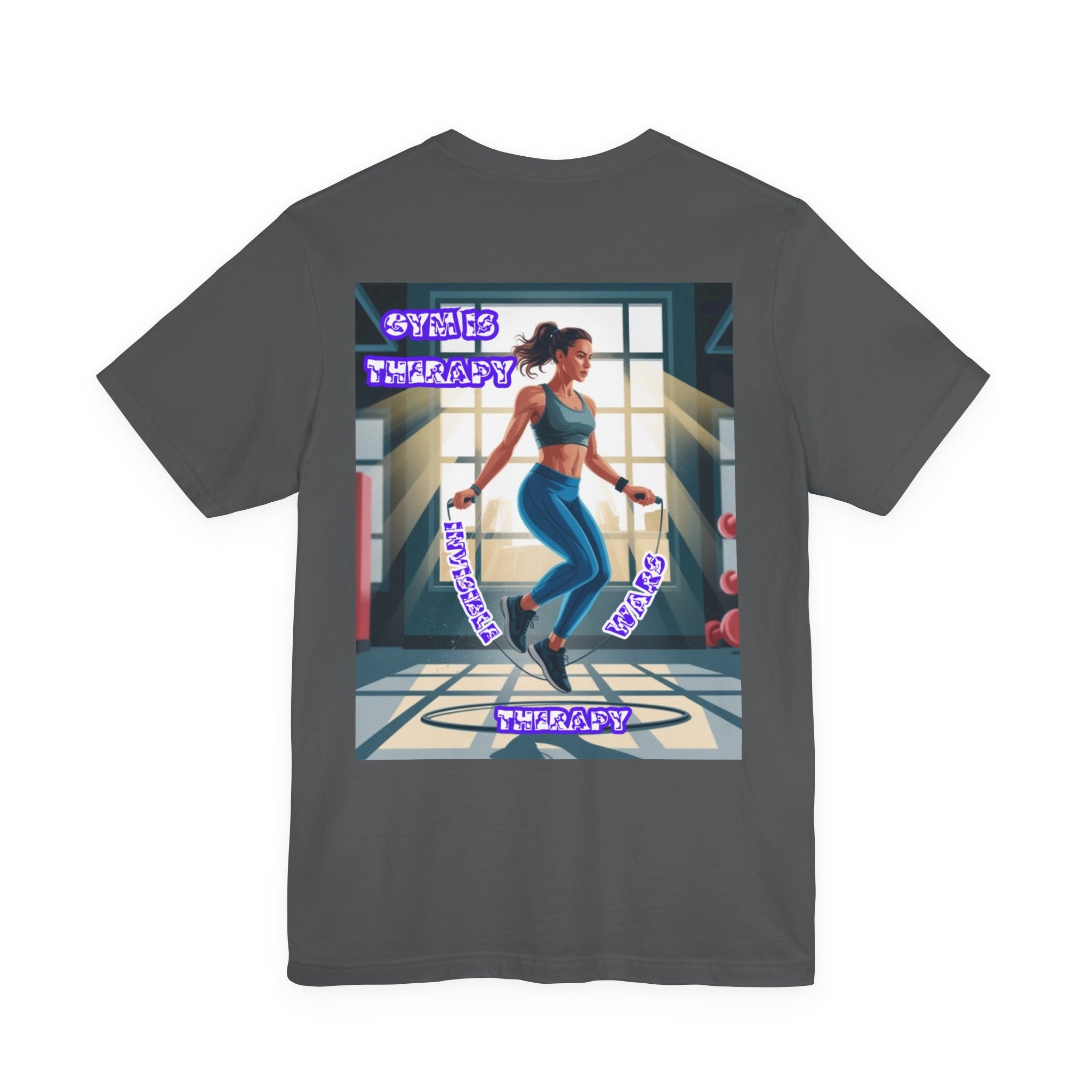 Women T-Shirt — Gym is Therapy