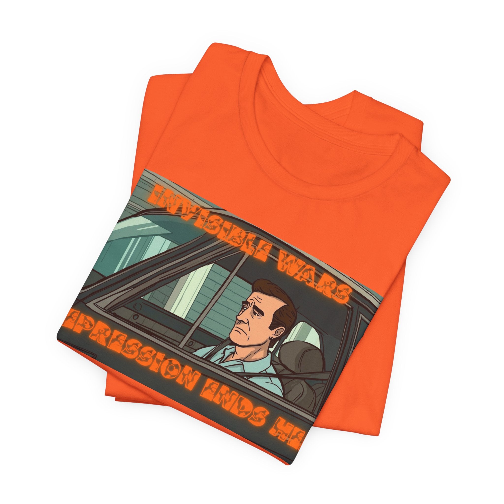 Men  T-Shirt — Depression Ends Here