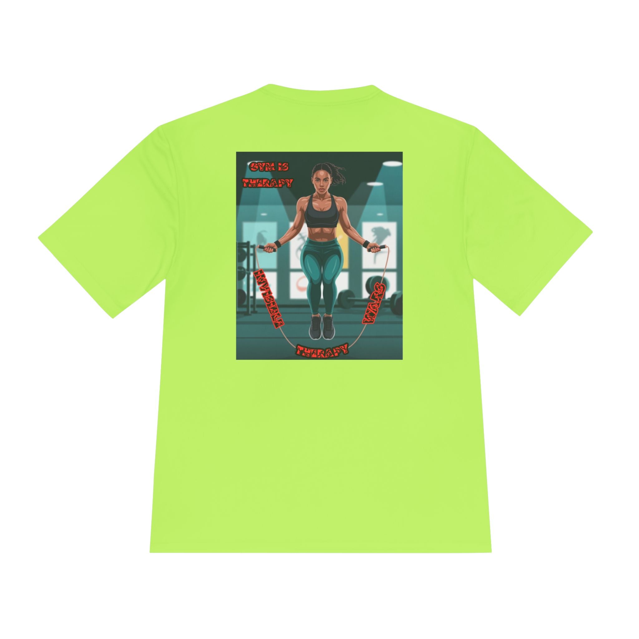 Women Fitness Graphic Shirt — Gym is Therapy