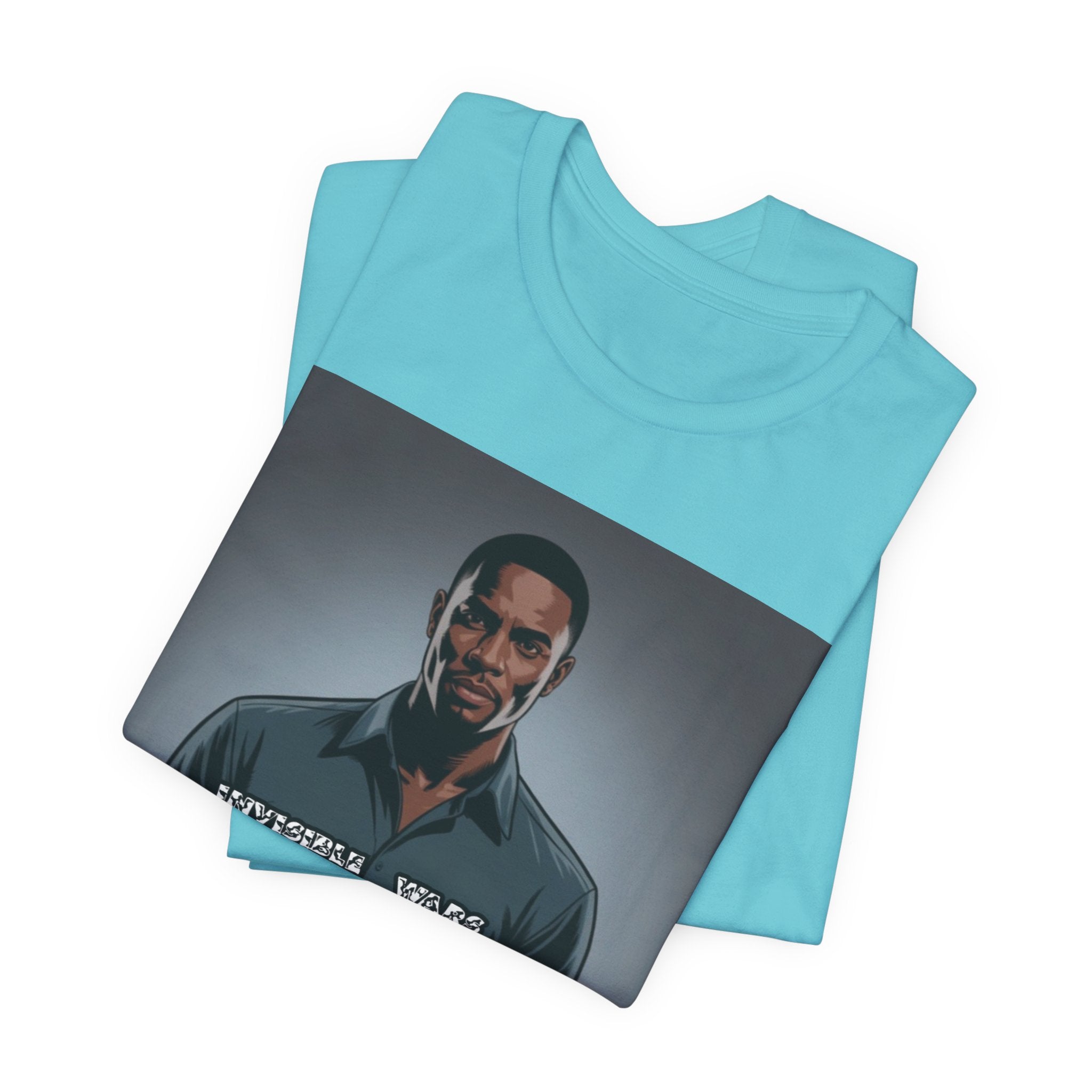 Men T-Shirt-Invisible Wars