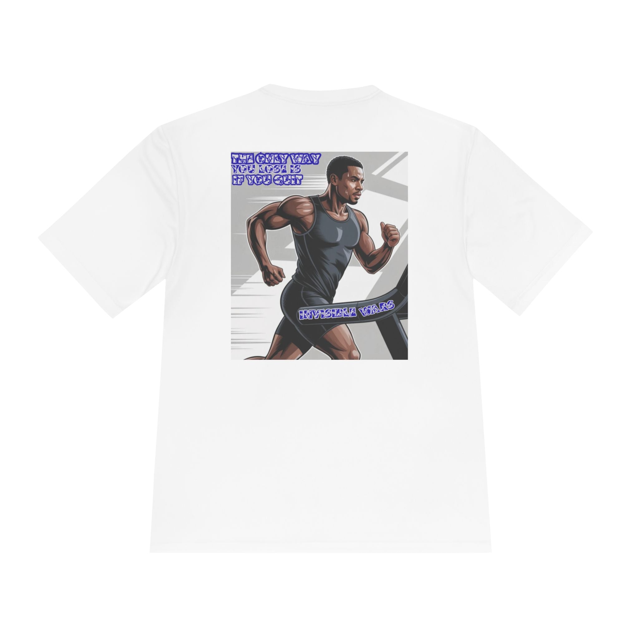 Men Fitness Graphic Shirt — The Only Way You Lose If You Quit