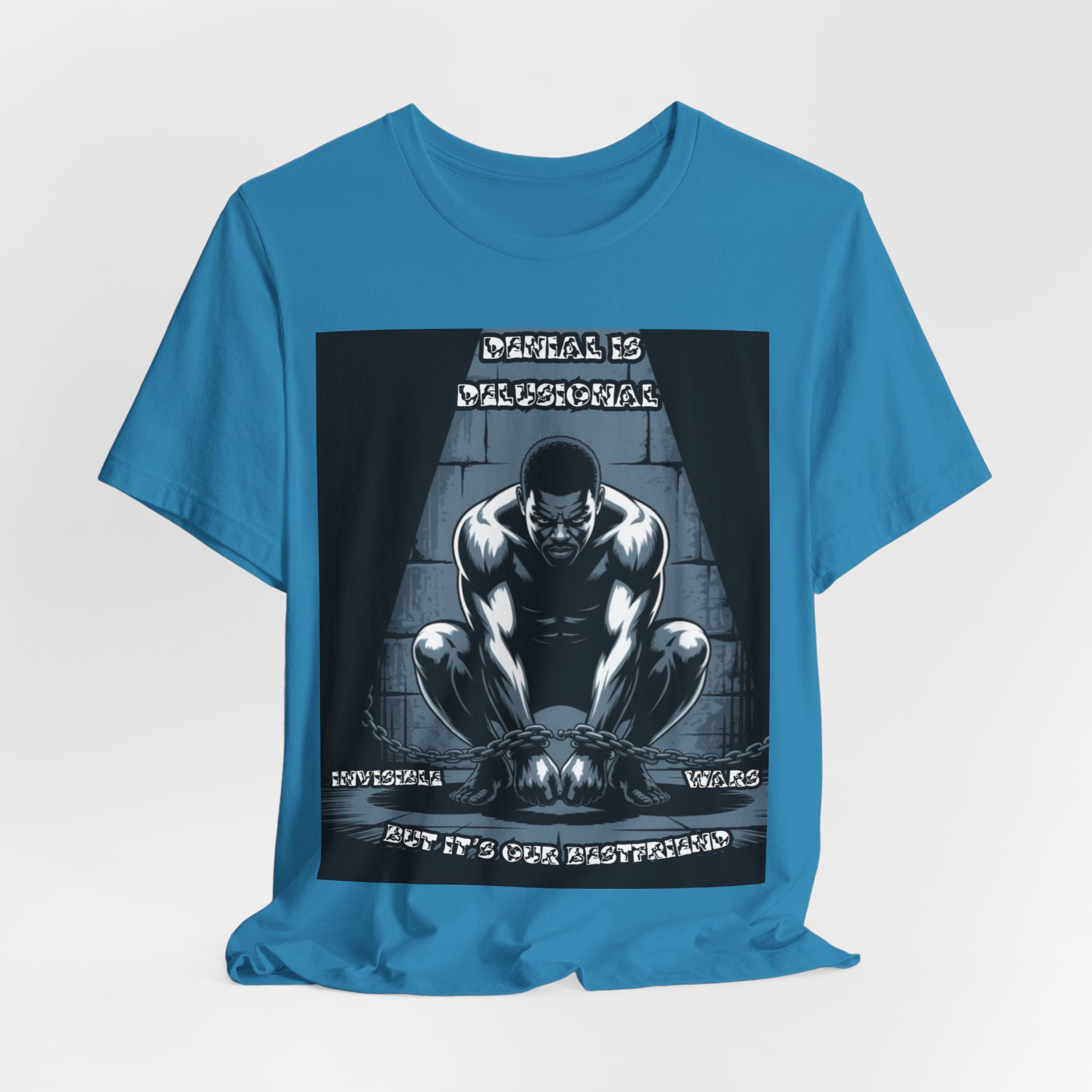 Men T-Shirt – -Denial is Delusional