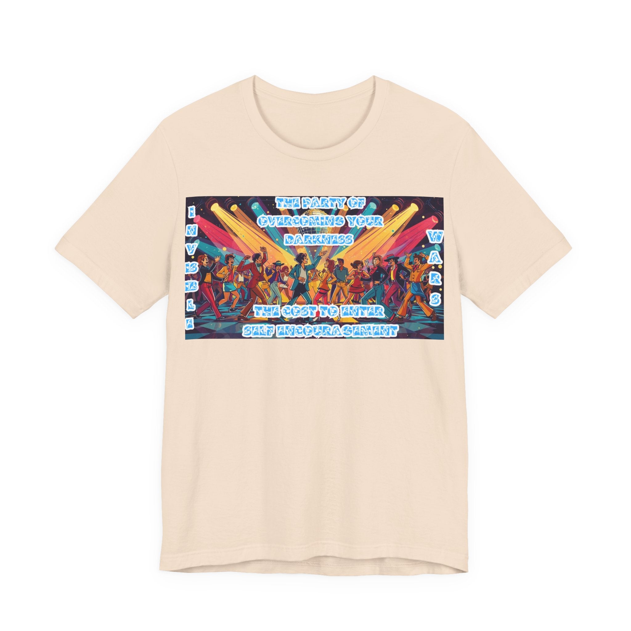 Men T-Shirt – The Party of Overcoming Your Darkness