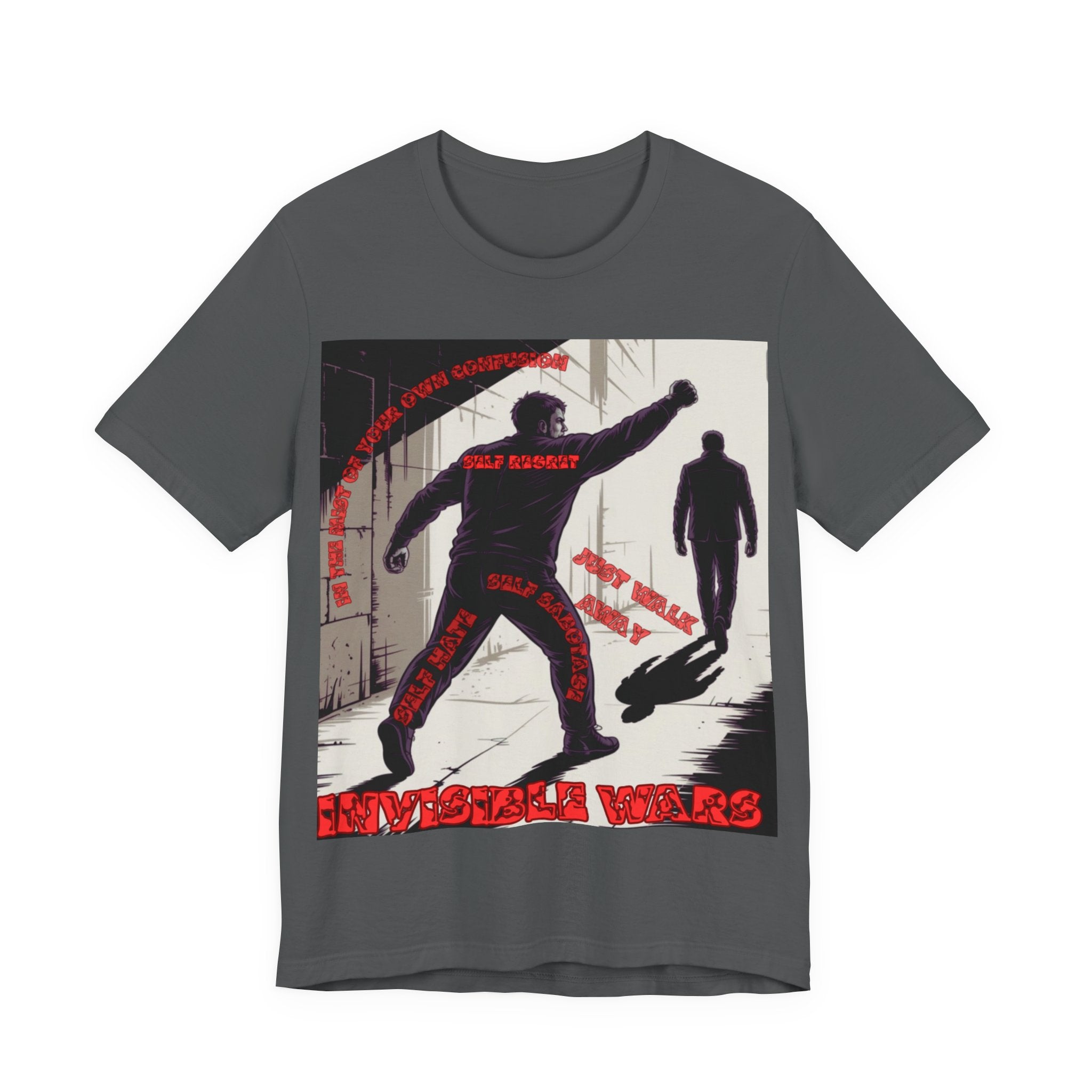 Men T‑Shirt- In the Mist Of Confusion