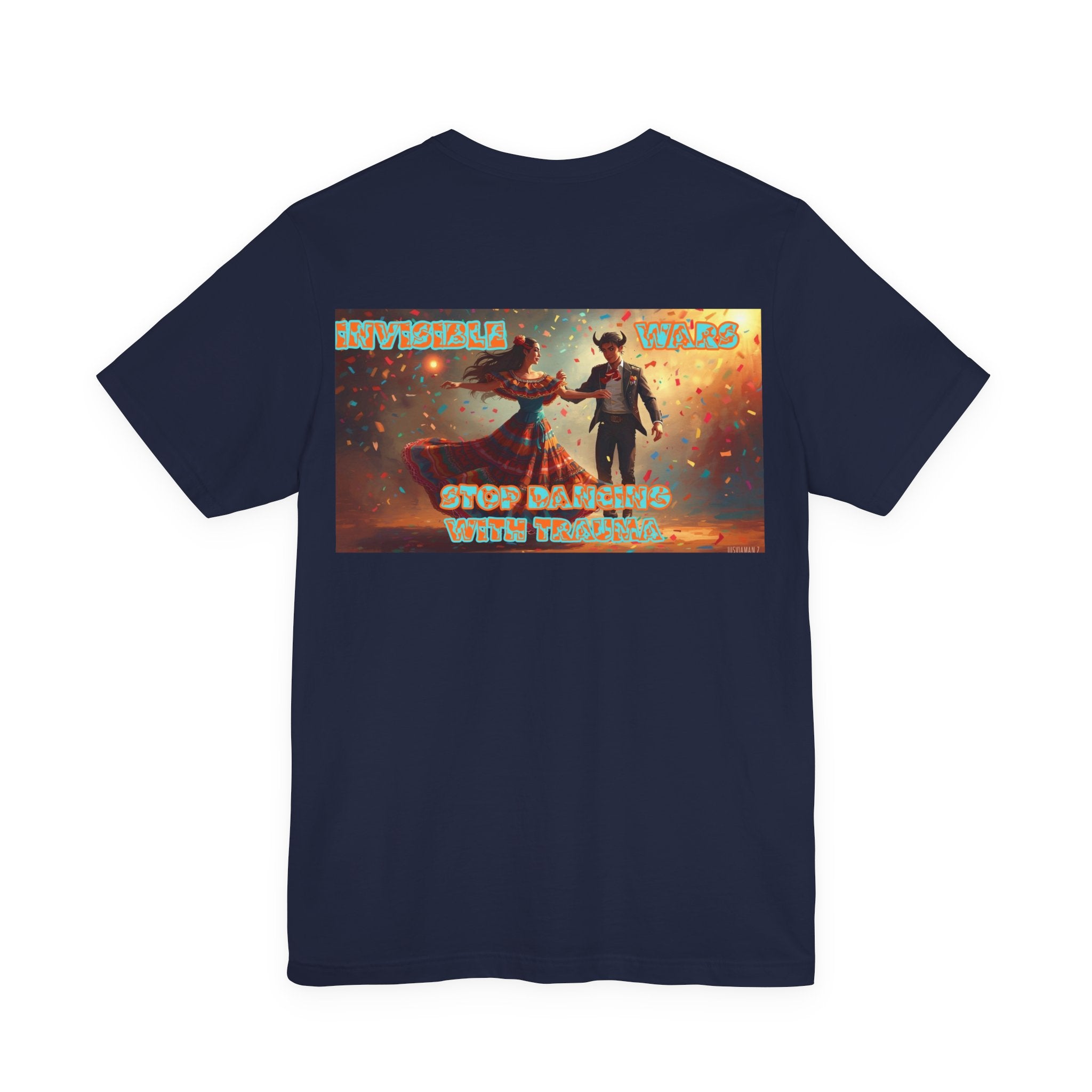Women T-shirt  — Stop Dancing with Truama