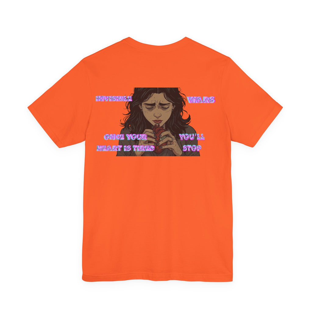 Invisible Wars T-Shirt — Mental Health Awareness Graphic Tee