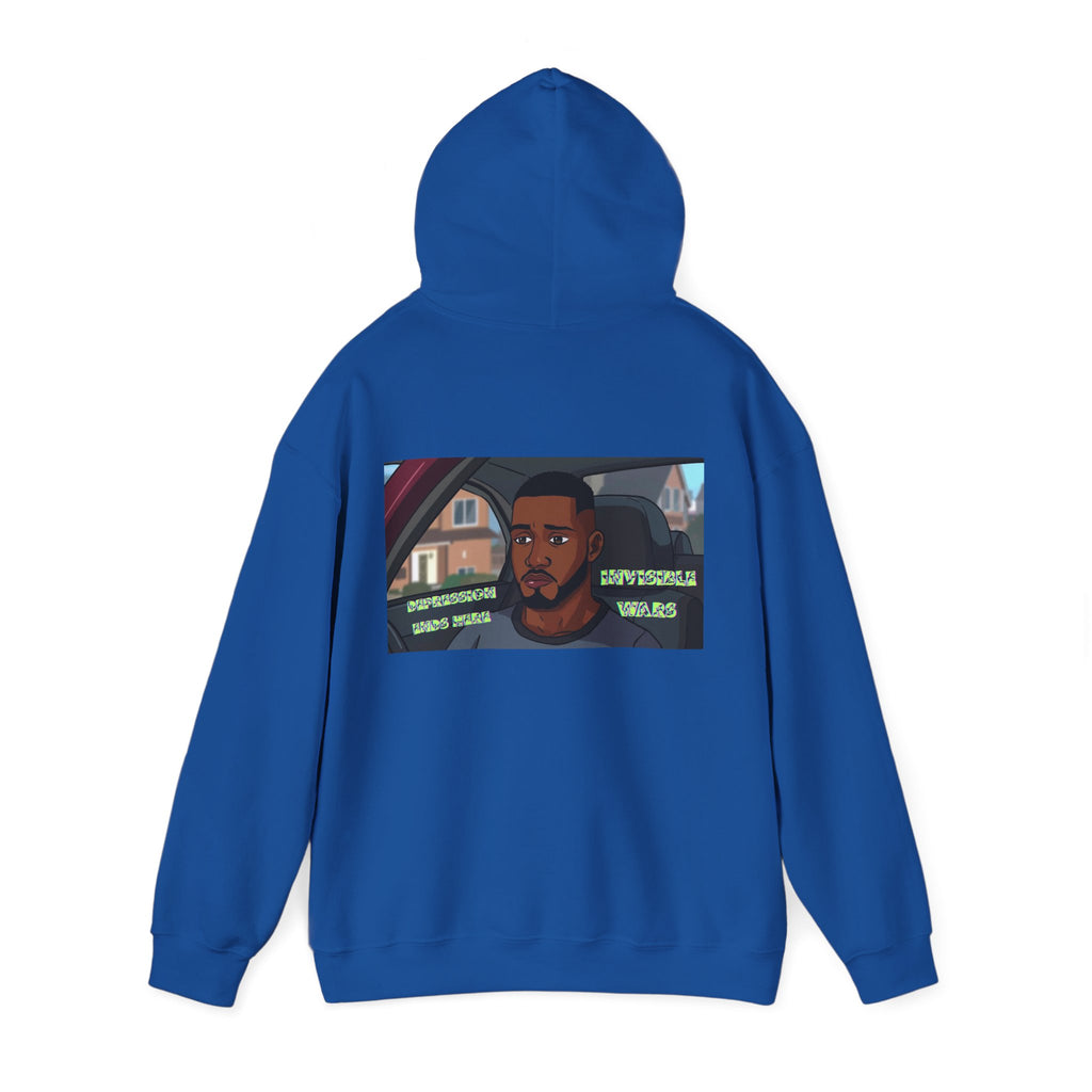 Men  Hoodie — Depression Ends Here