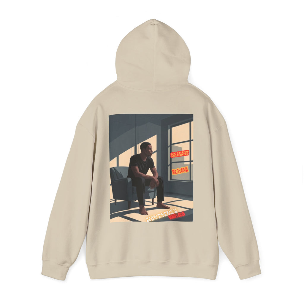 Men Hoodie - Slient Rage