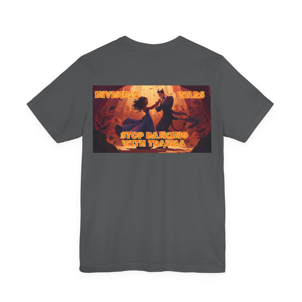 Women T-shirt  — Stop Dancing with Truama