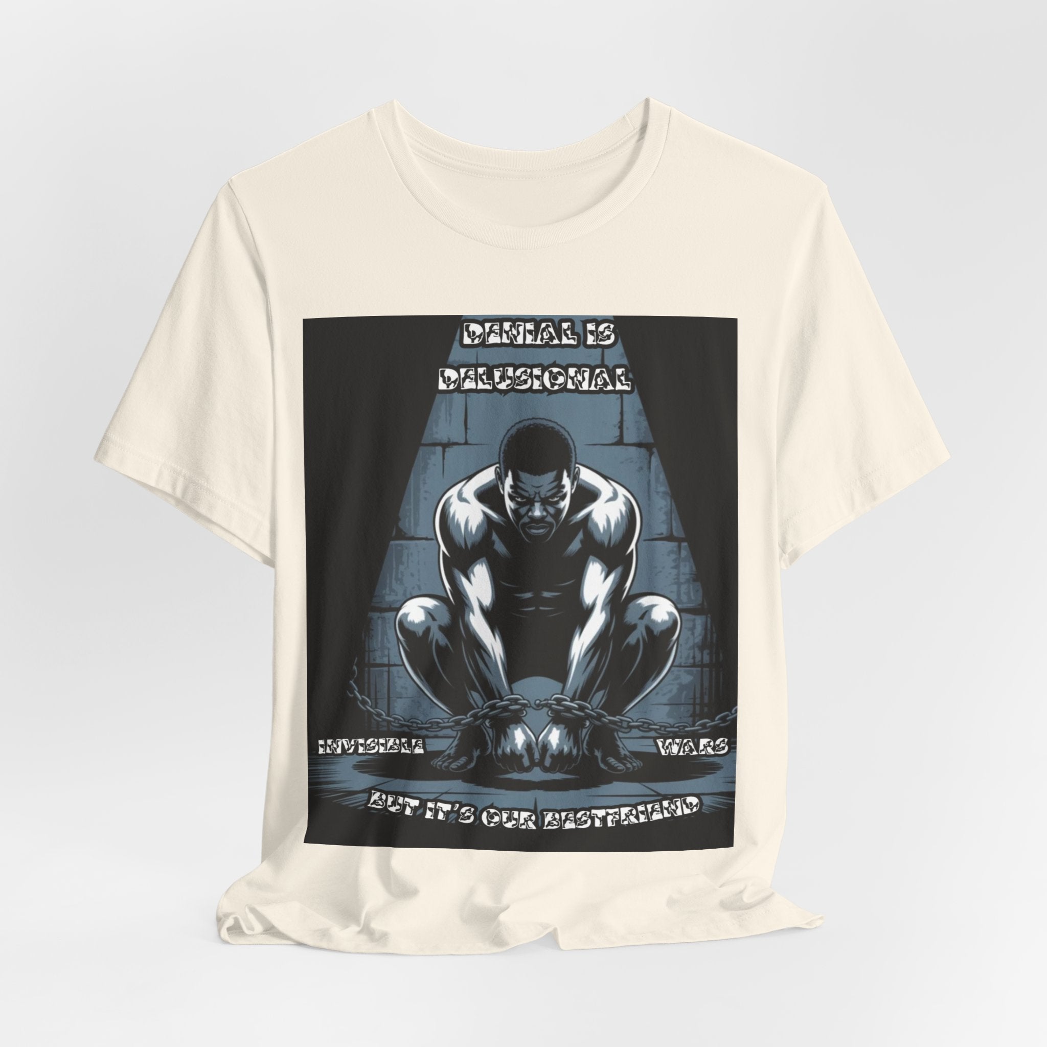 Men T-Shirt – -Denial is Delusional