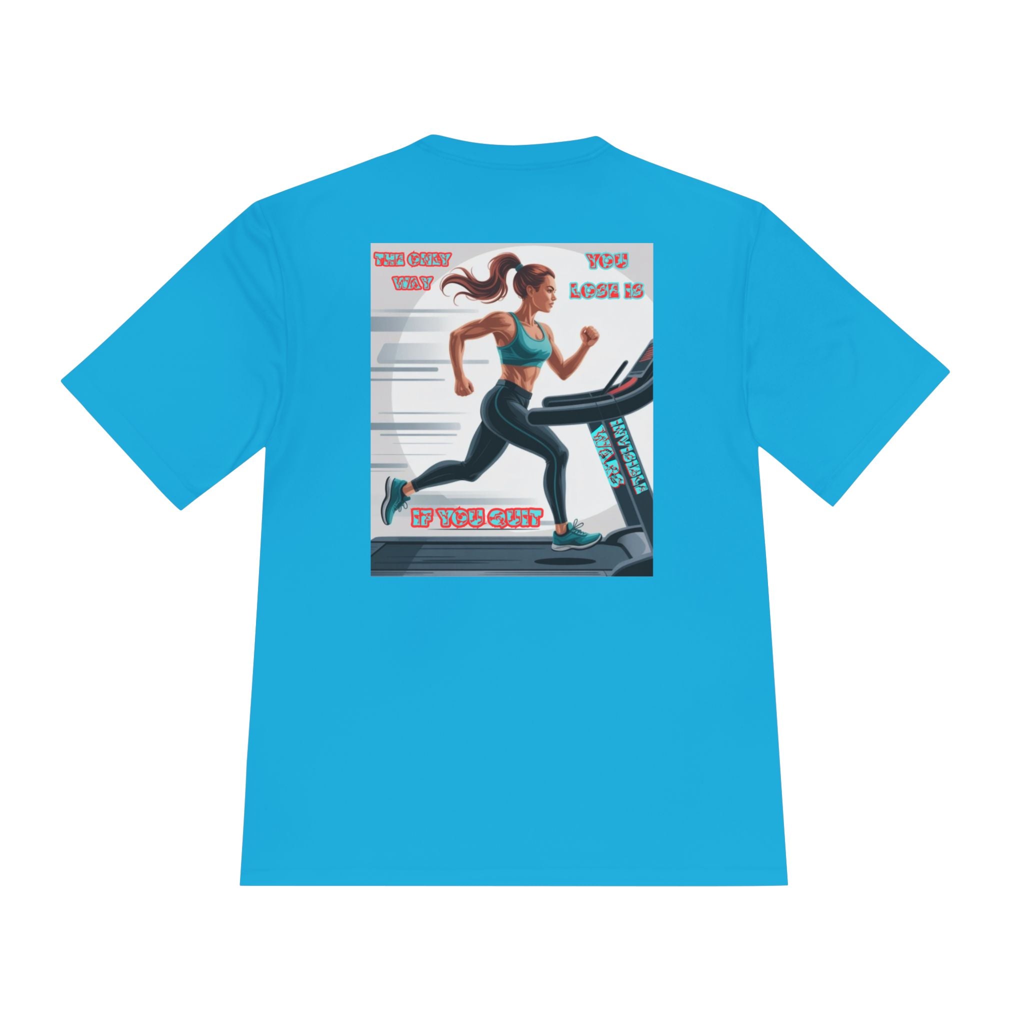 Women Fitness Graphic Shirt — The Only Way You Lose