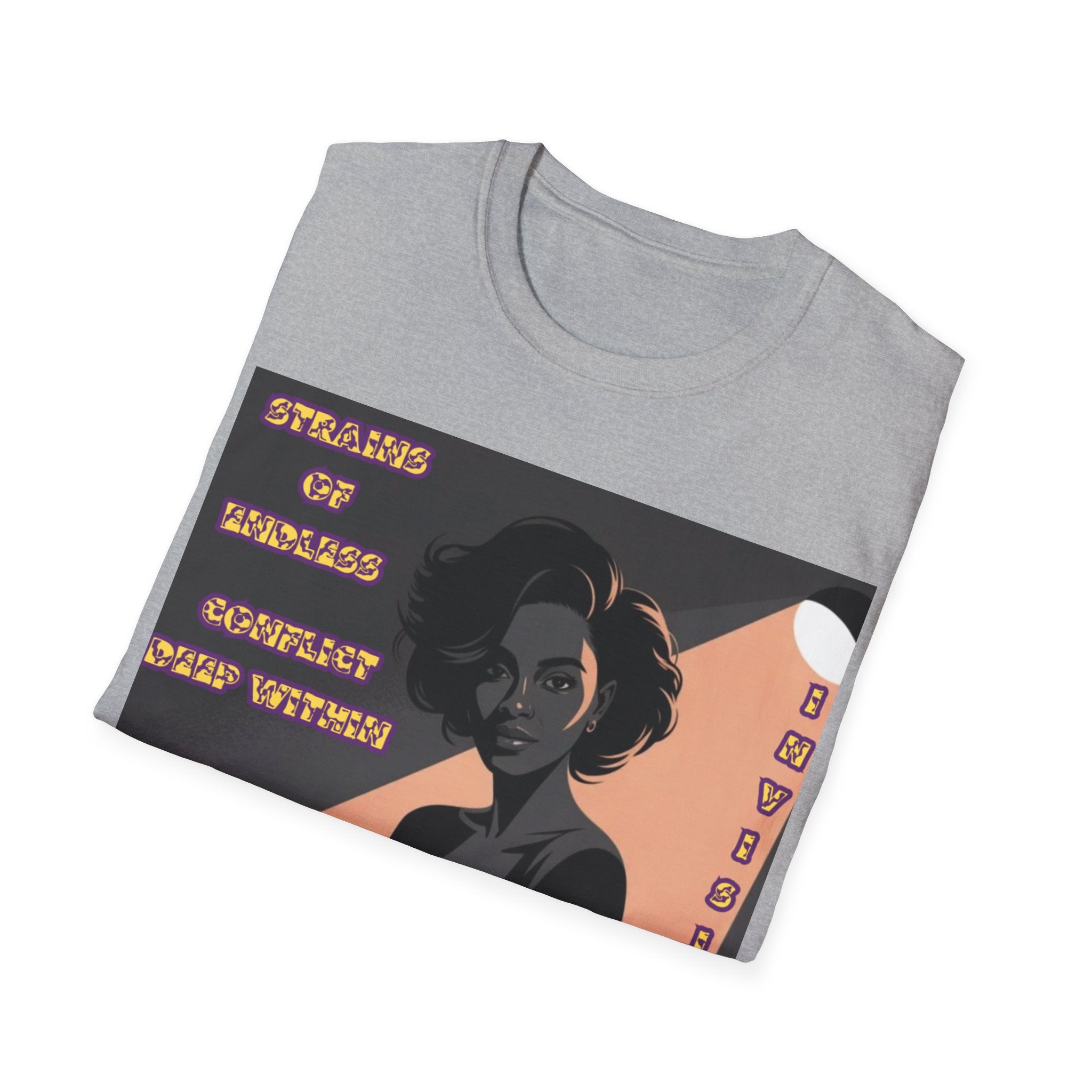 Women T-Shirt- Strains of conflict Invisible Wars