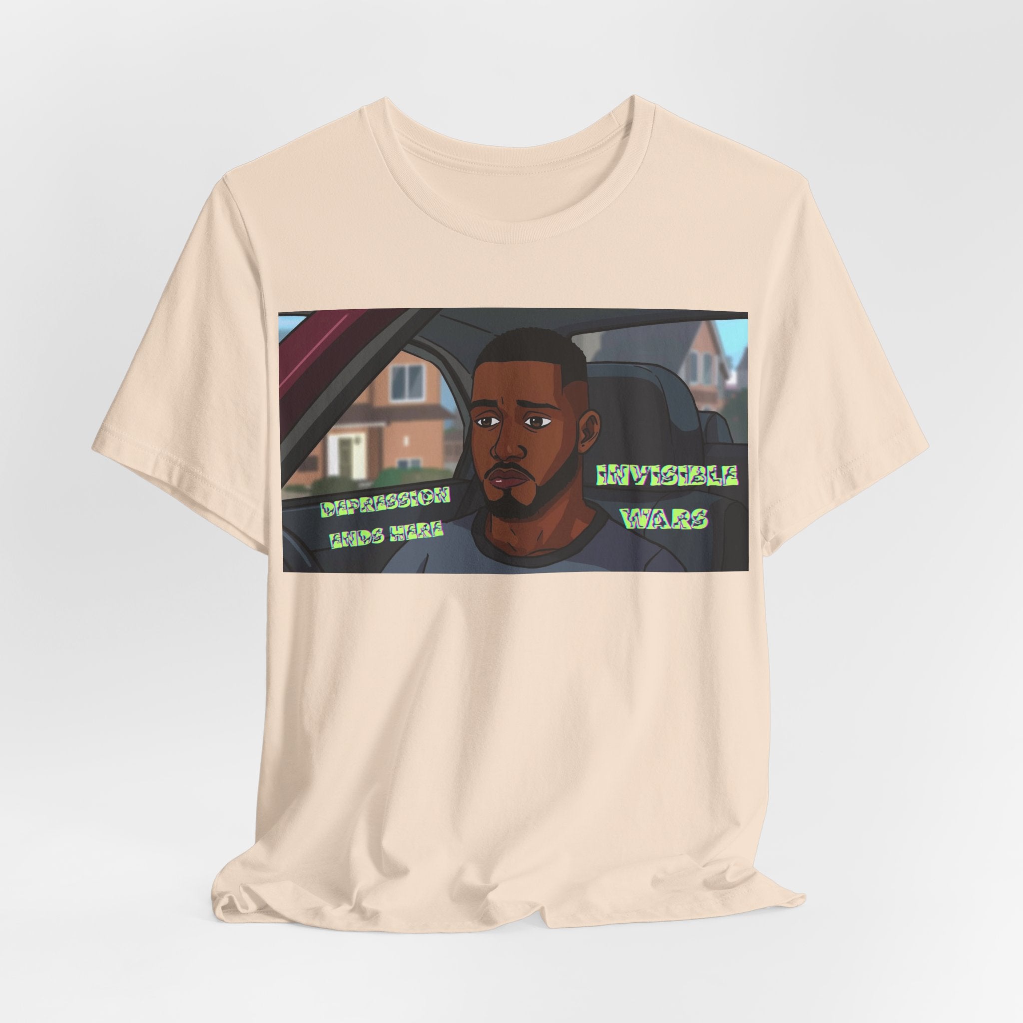 Men  T-Shirt — Depression Ends Here