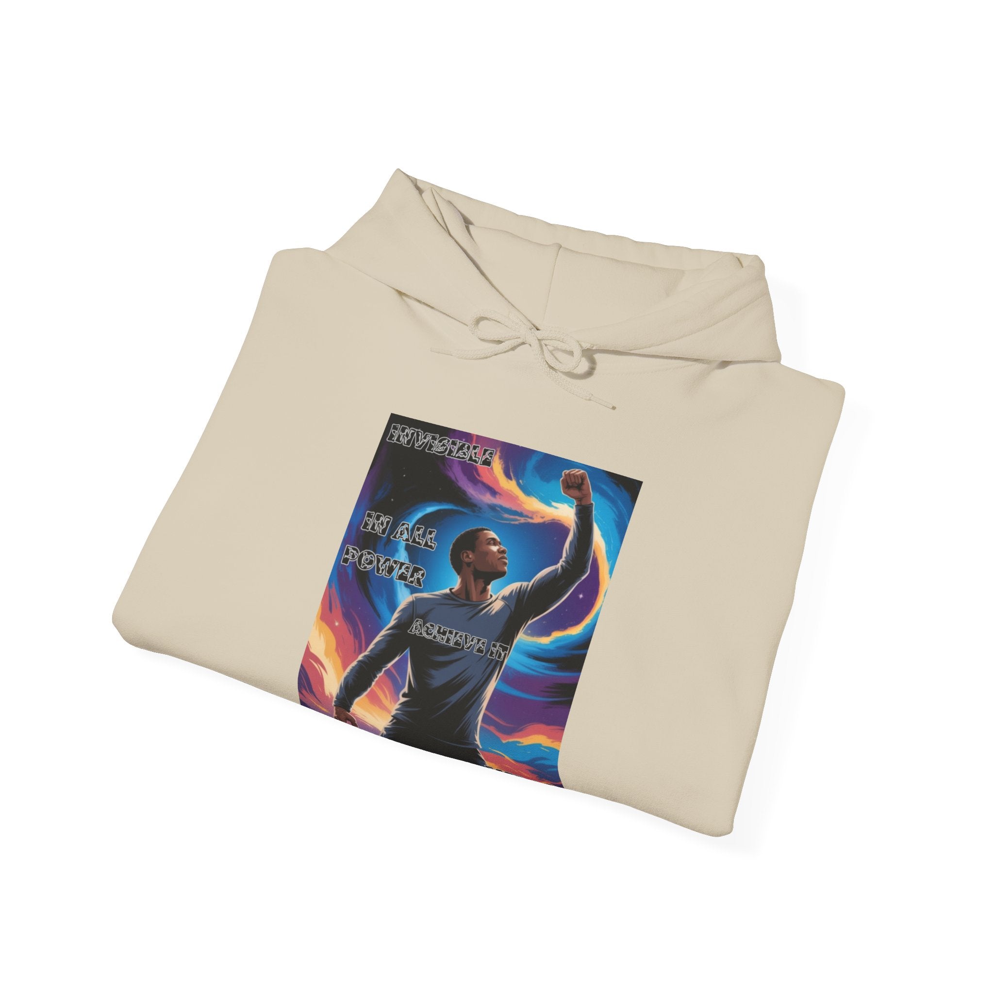 Men Hoodie —  In All Power , Achieve it