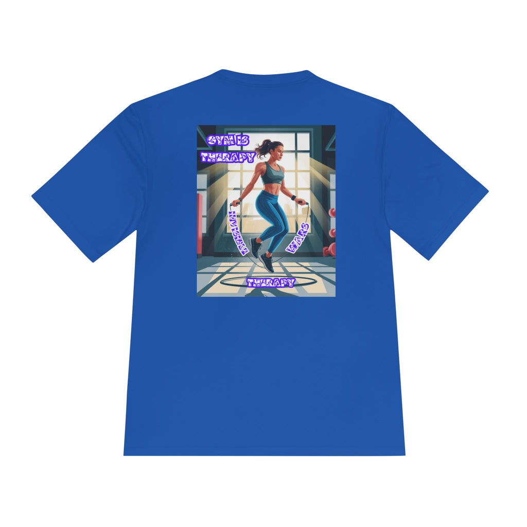 Women Fitness Graphic Shirt — Gym is Therapy