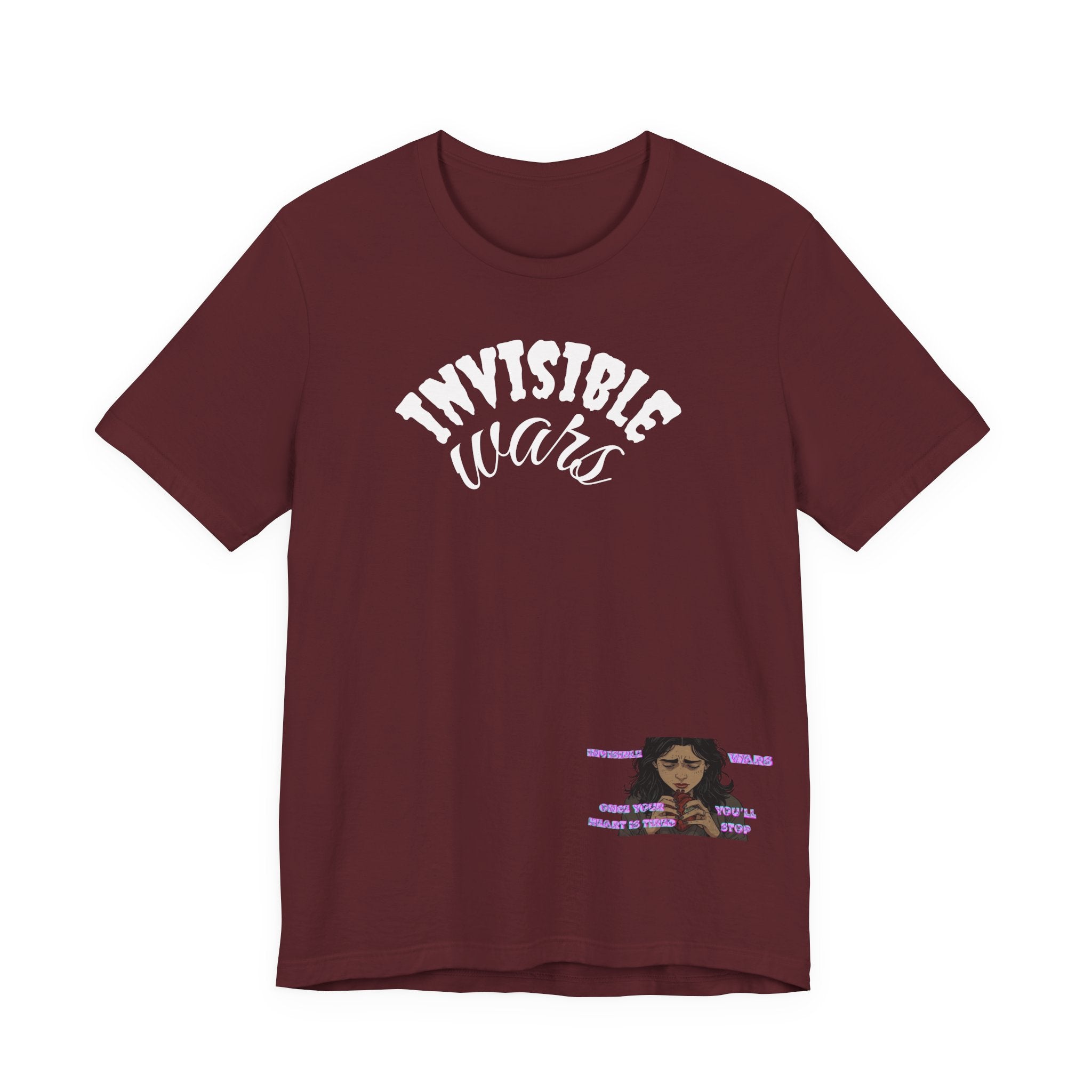Invisible Wars T-Shirt — Mental Health Awareness Graphic Tee