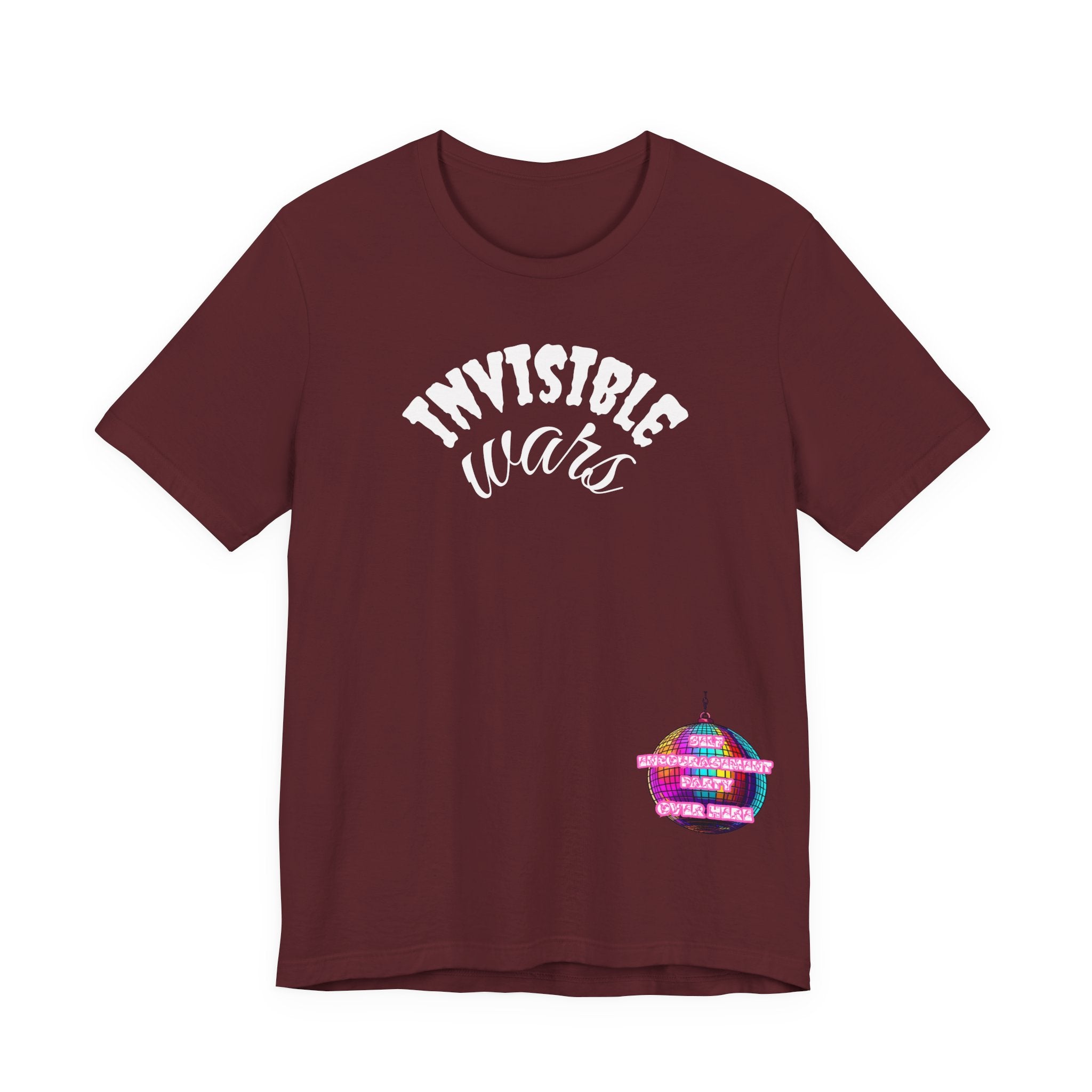 Women Disco Ball T-shirt — Self Encouragement Party