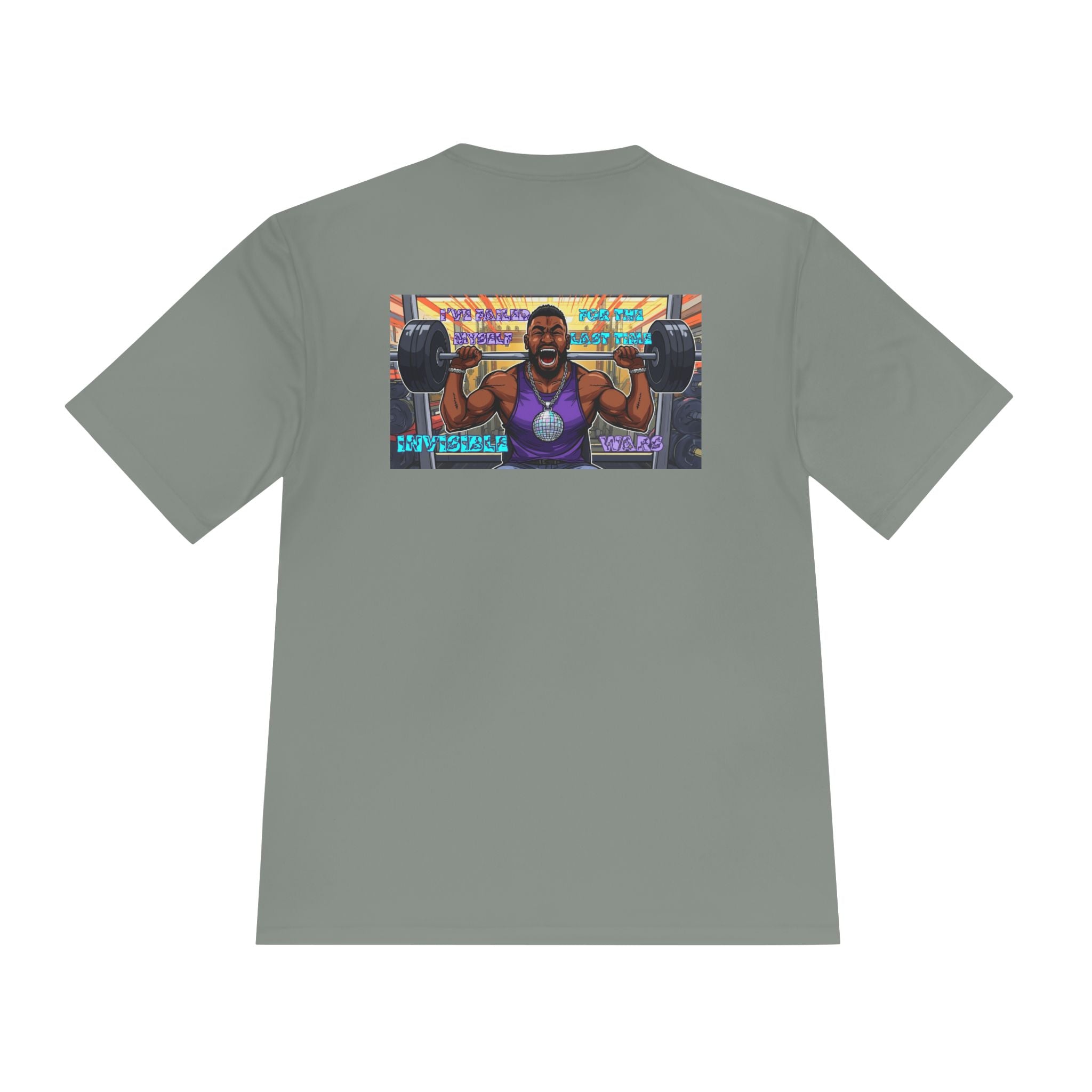 Men Fitness Graphic Shirt —Gym is therapy