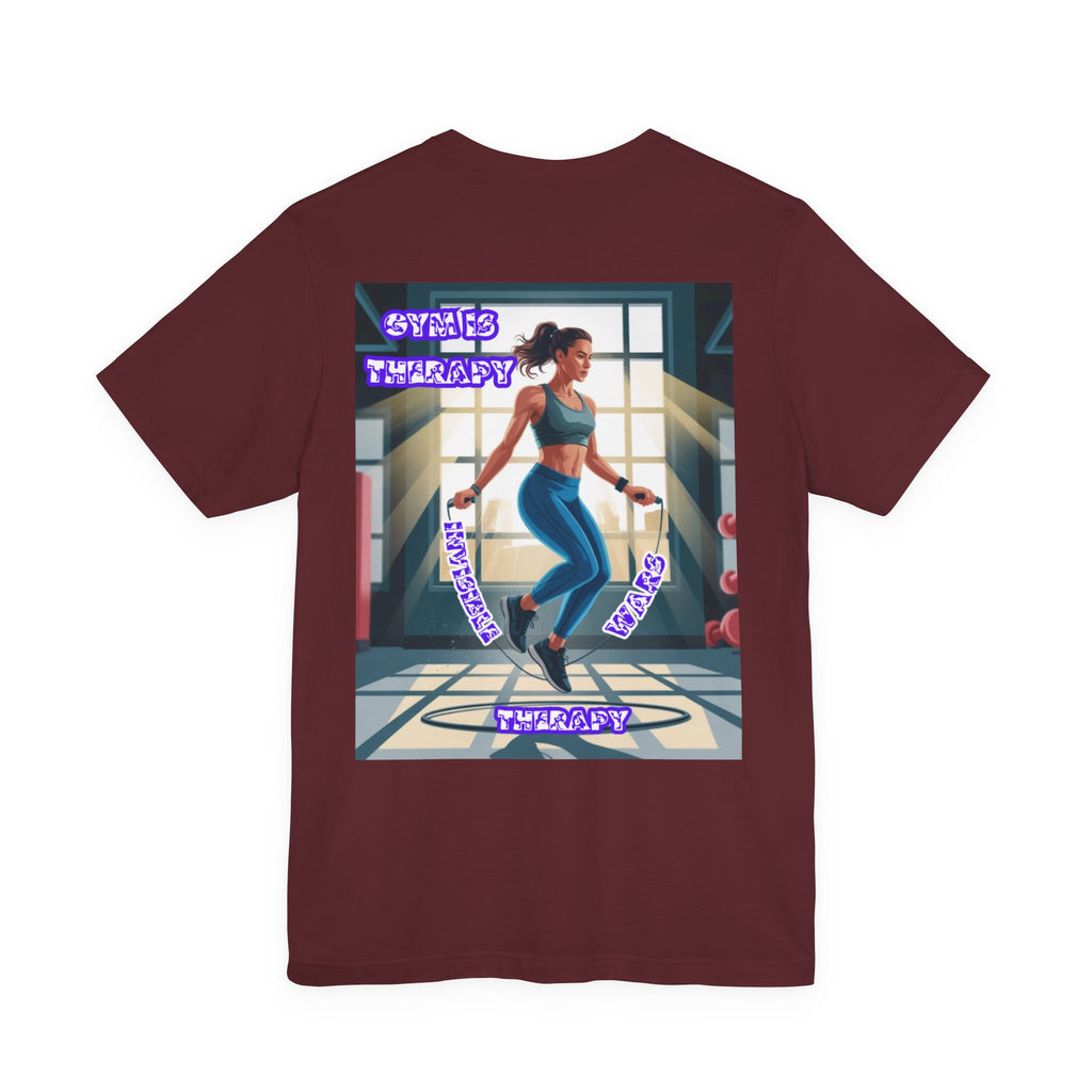 Women T-Shirt — Gym is Therapy