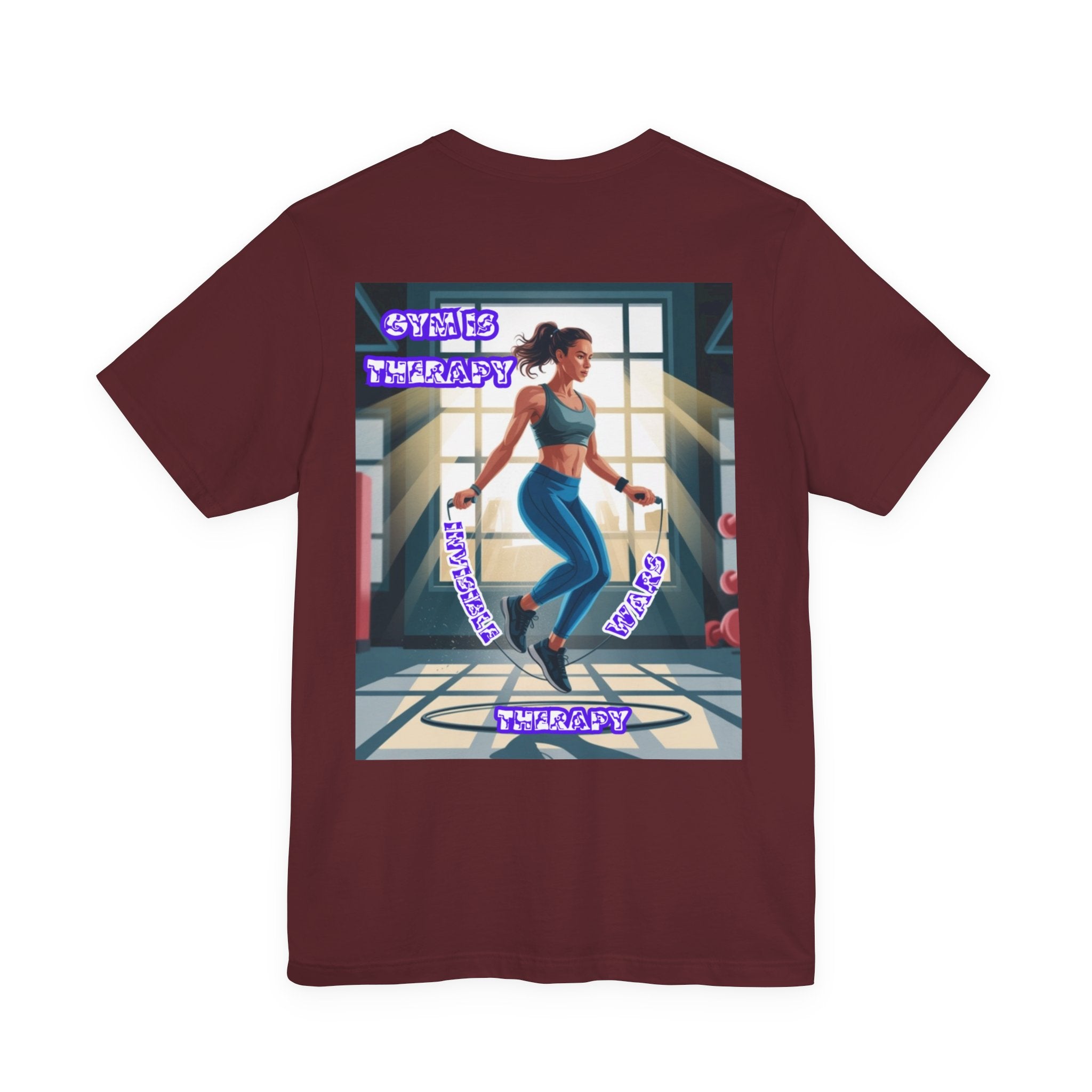 Women T-Shirt — Gym is Therapy