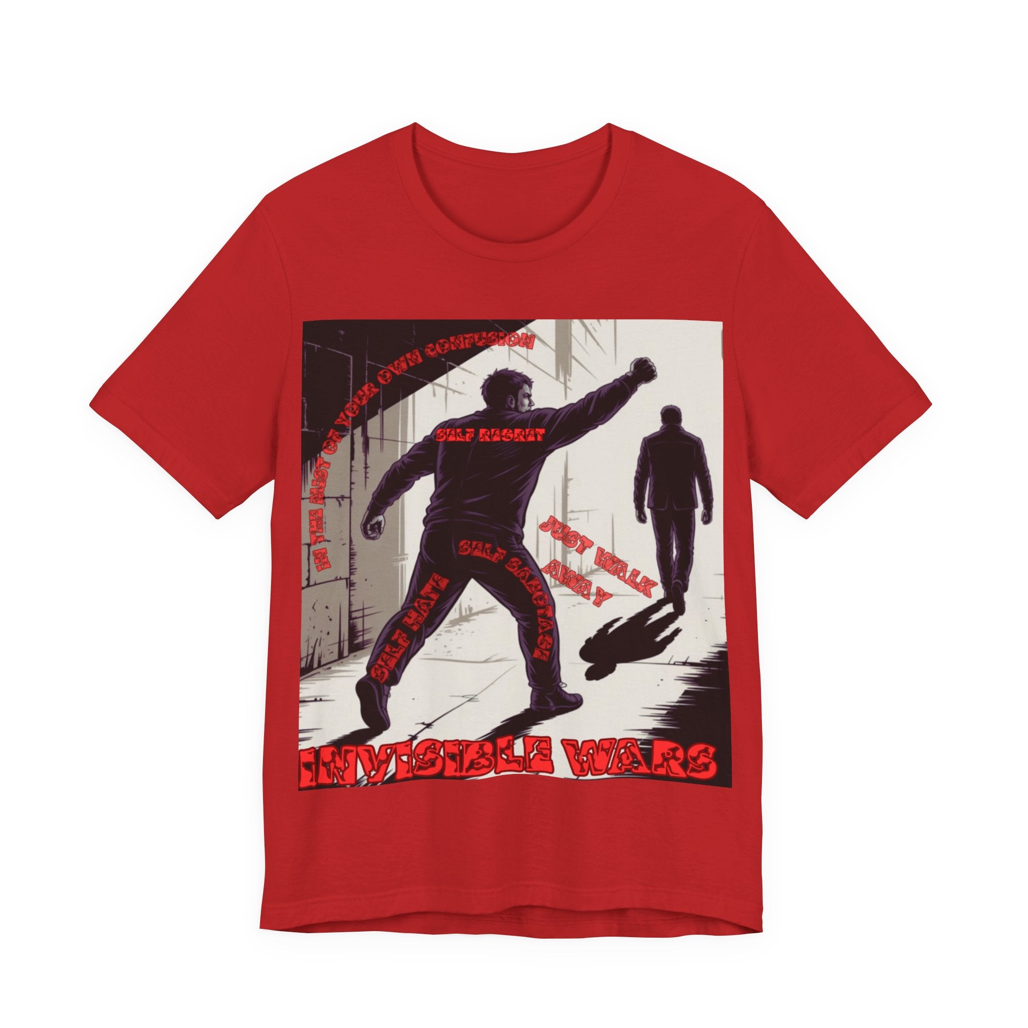 Men T‑Shirt- In the Mist Of Confusion