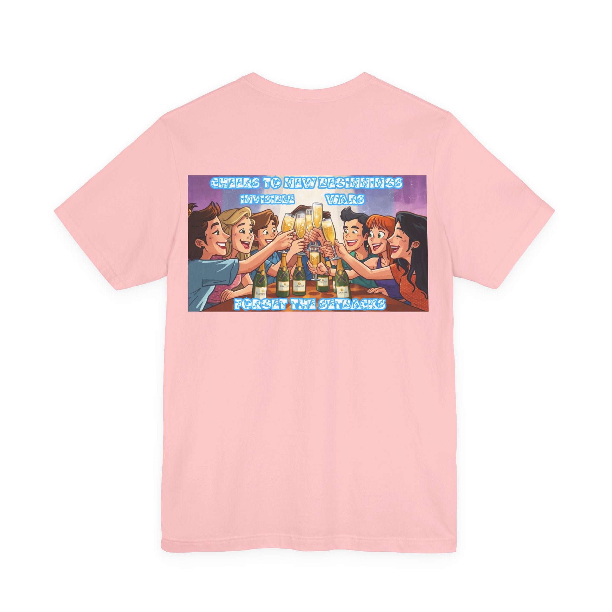 Women T-shirt - Cheers To New Beginnings