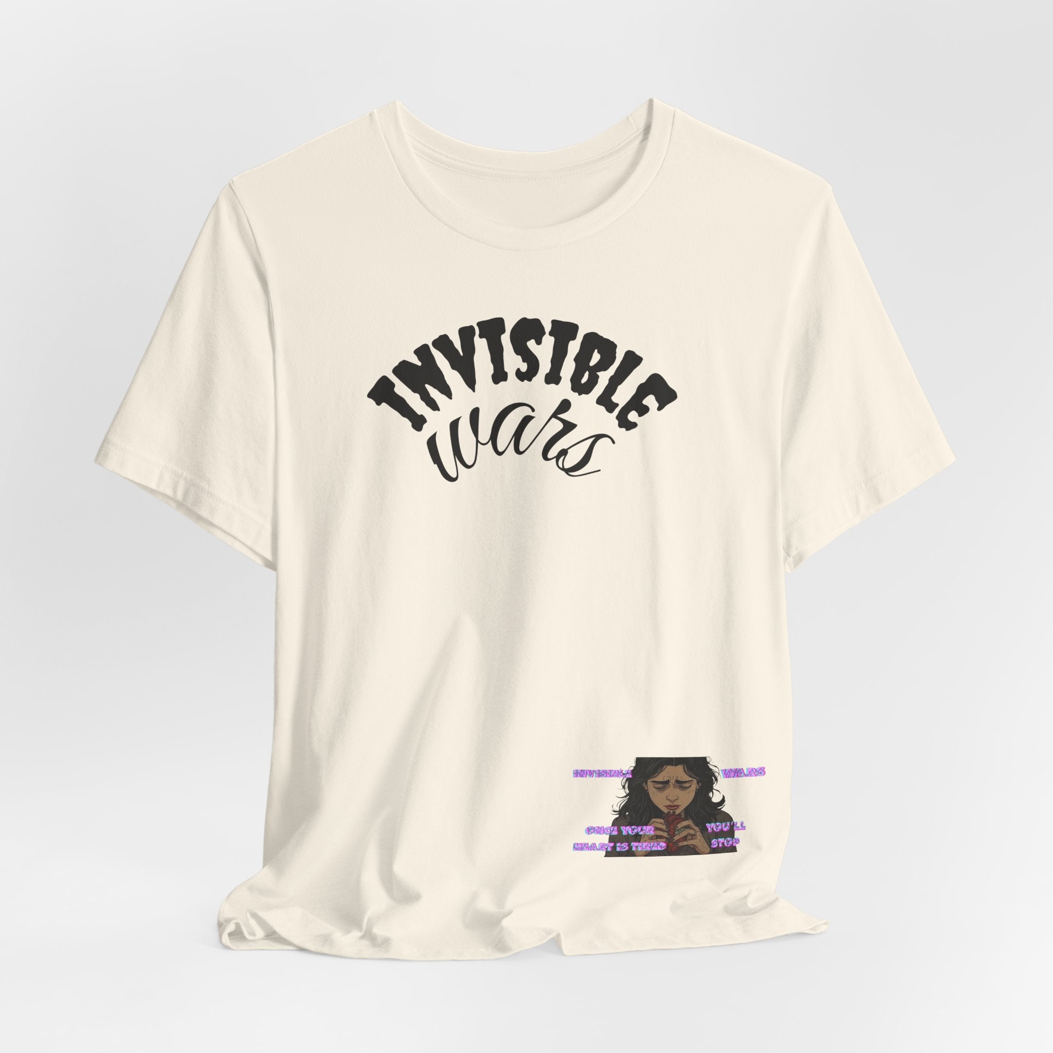 Invisible Wars T-Shirt — Mental Health Awareness Graphic Tee
