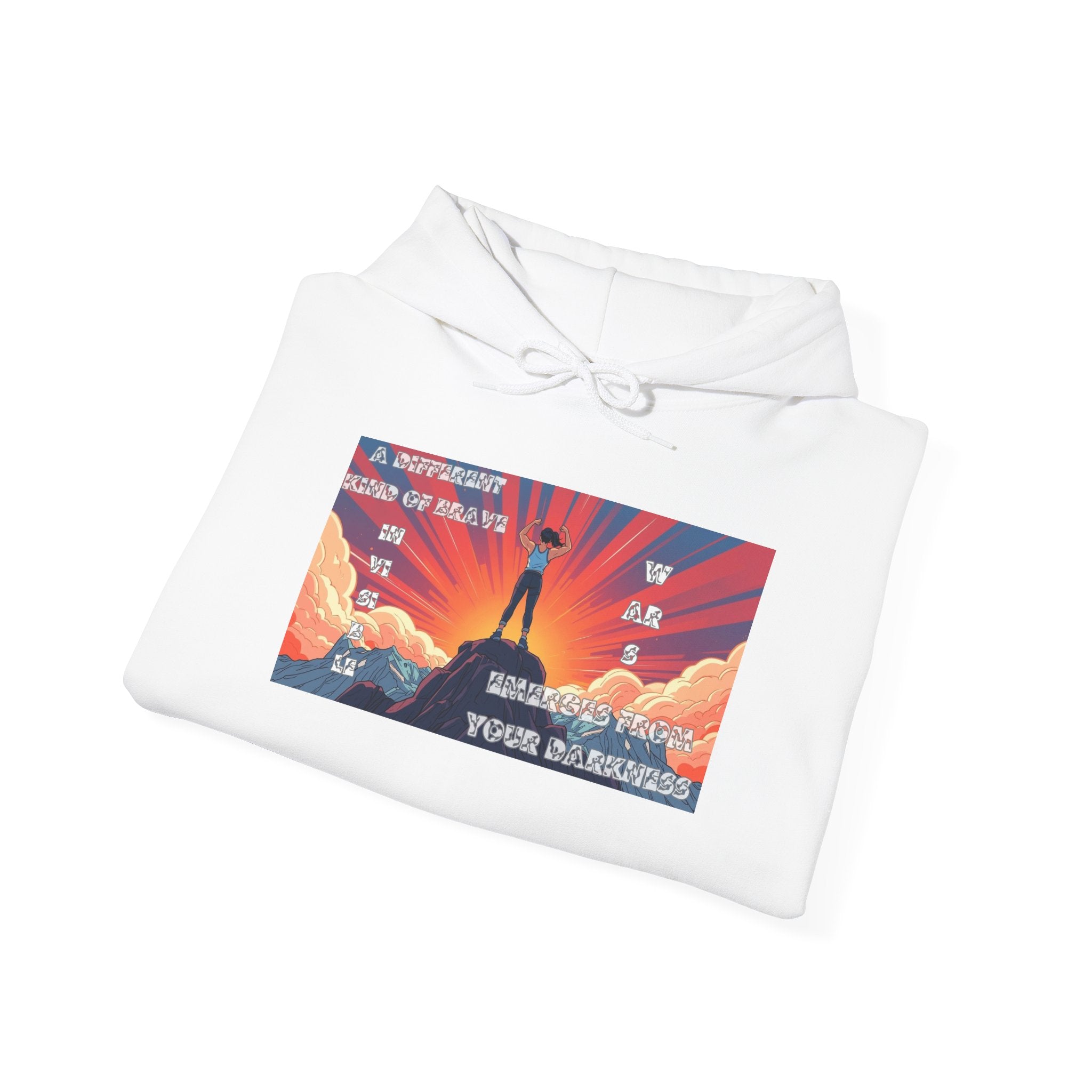 Women Hoodie —  A Different kinda Brave Emerges