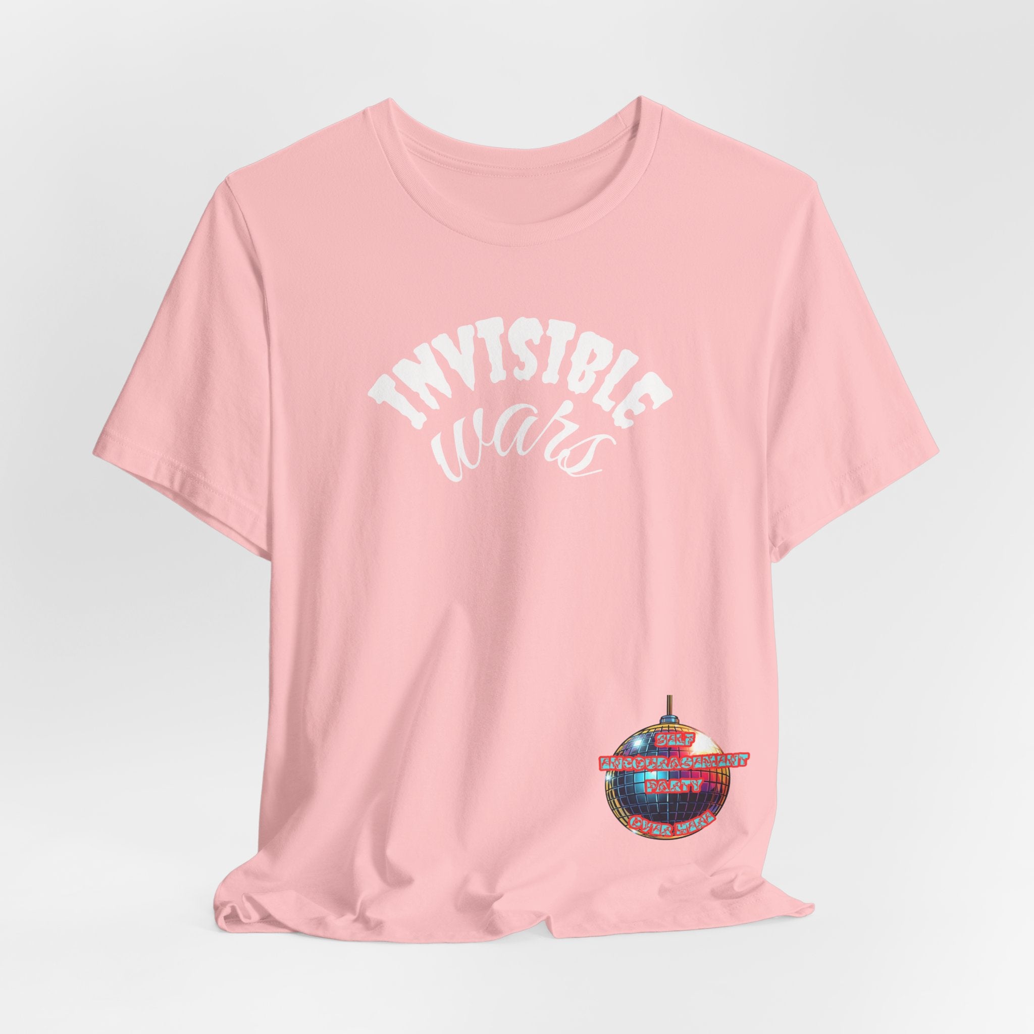 Women Invisible Wars T-Shirt — Encouragement Party Disco Ball