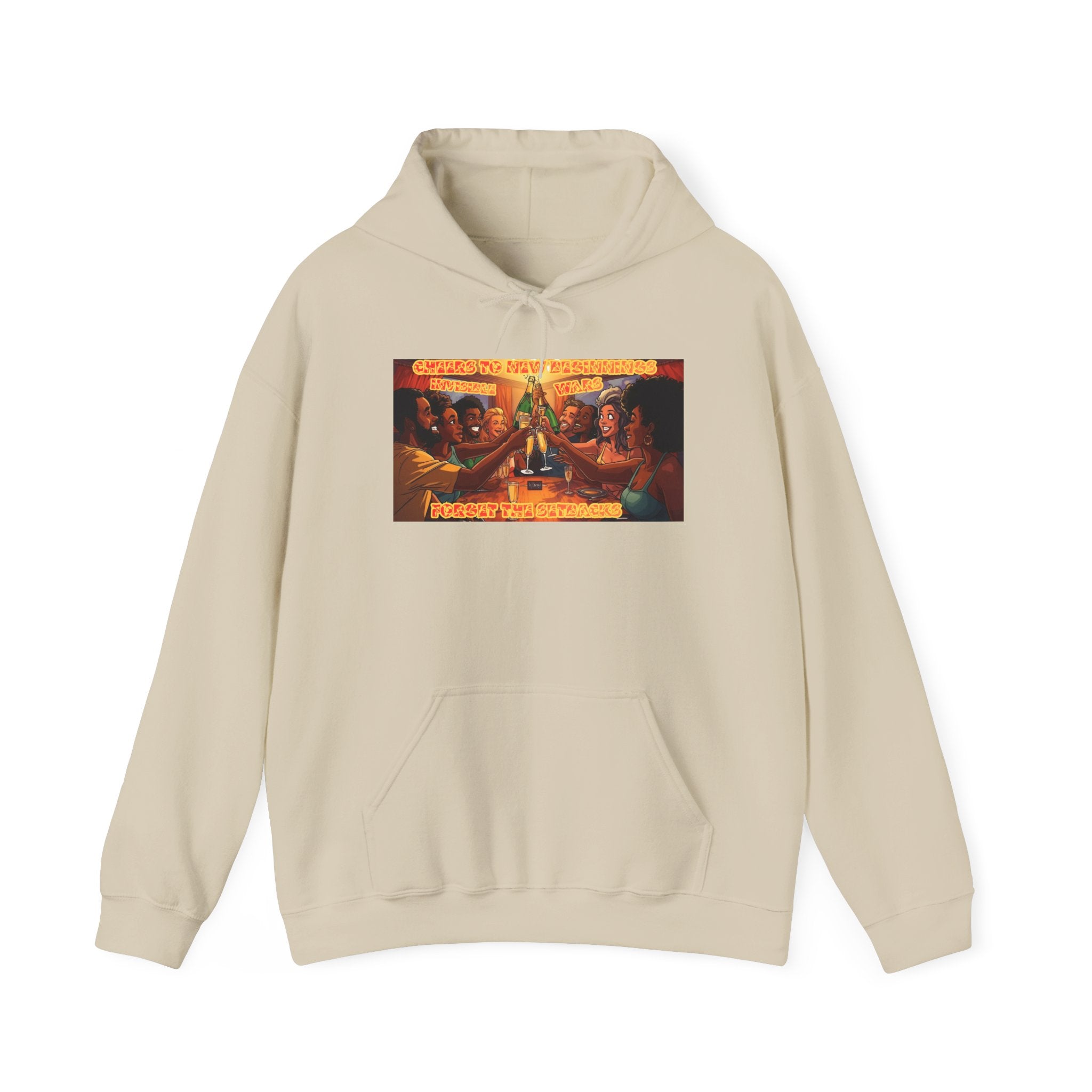 Women Hoodie – Cheers to New Beginnings