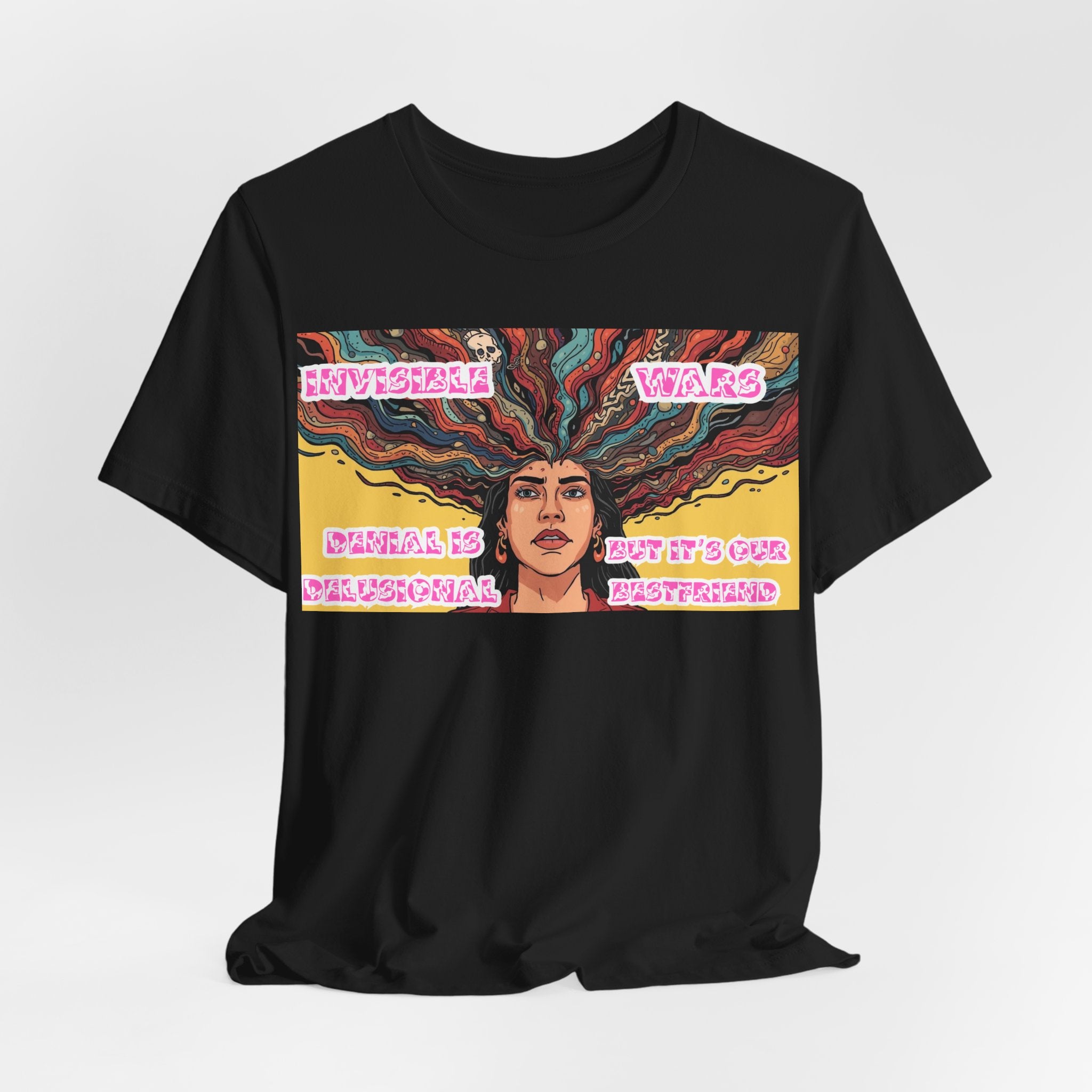 Women T-Shirt — Denial Is Delusional