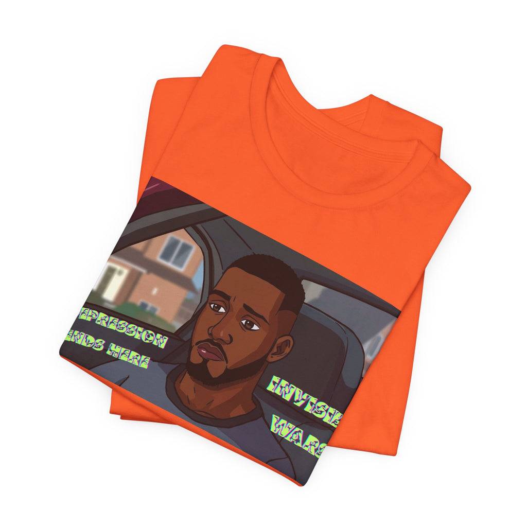 Men  T-Shirt — Depression Ends Here