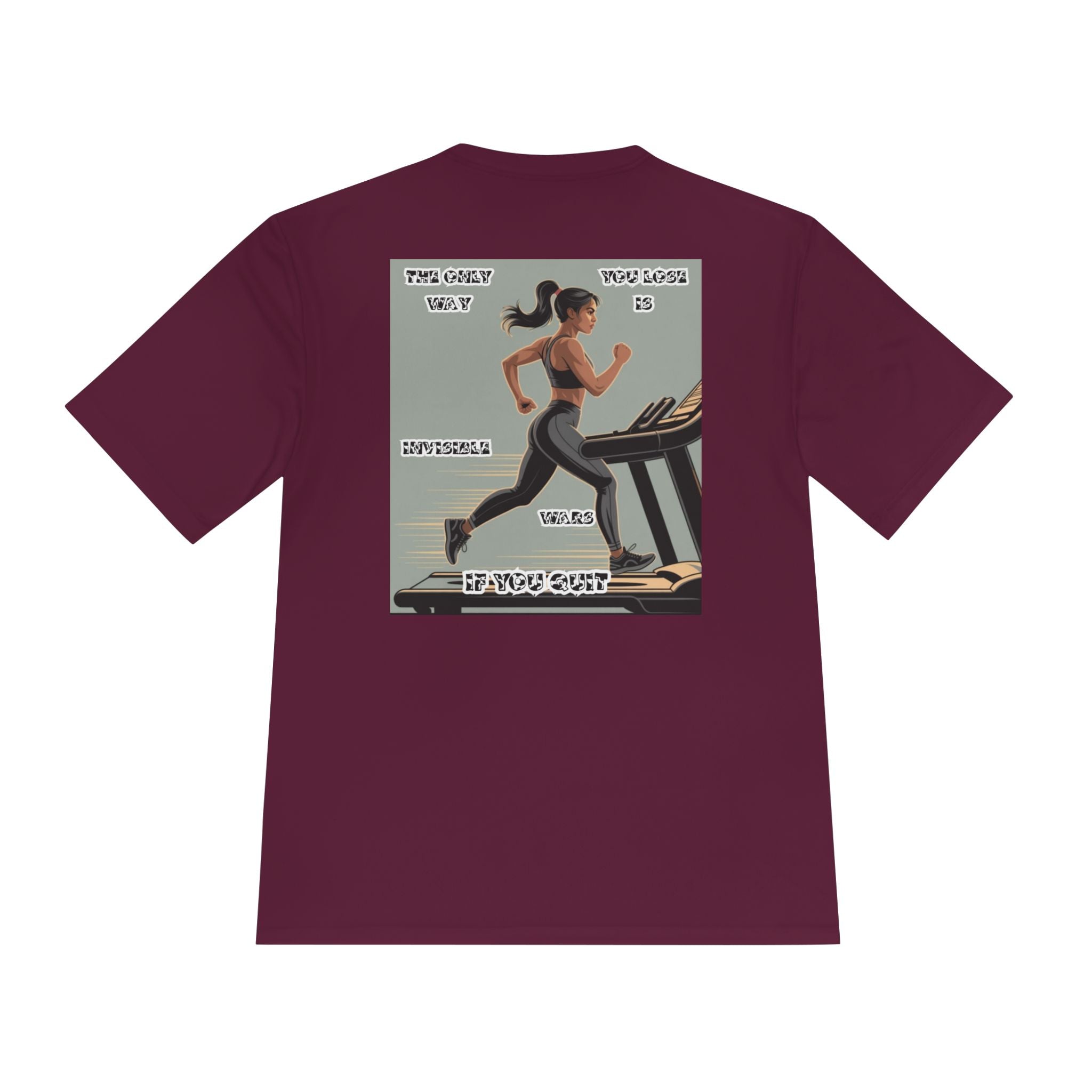 Women Fitness Graphic Shirt — The Only Way You Lose