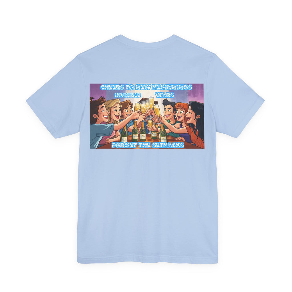 Women T-shirt - Cheers To New Beginnings