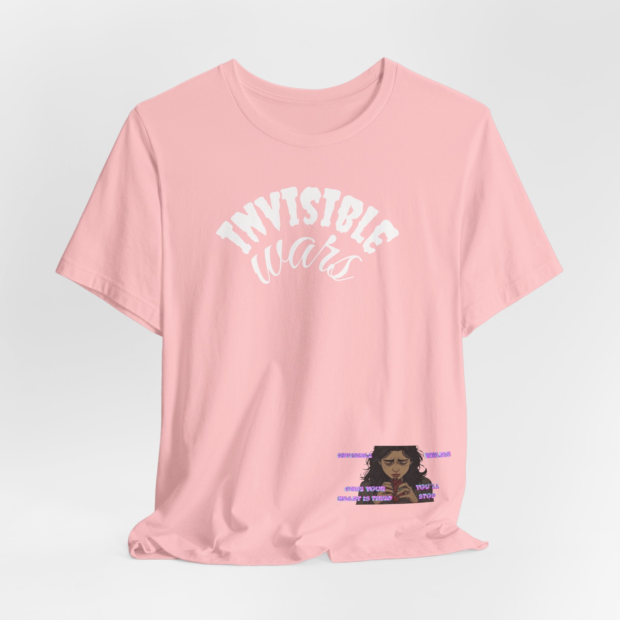 Invisible Wars T-Shirt — Mental Health Awareness Graphic Tee