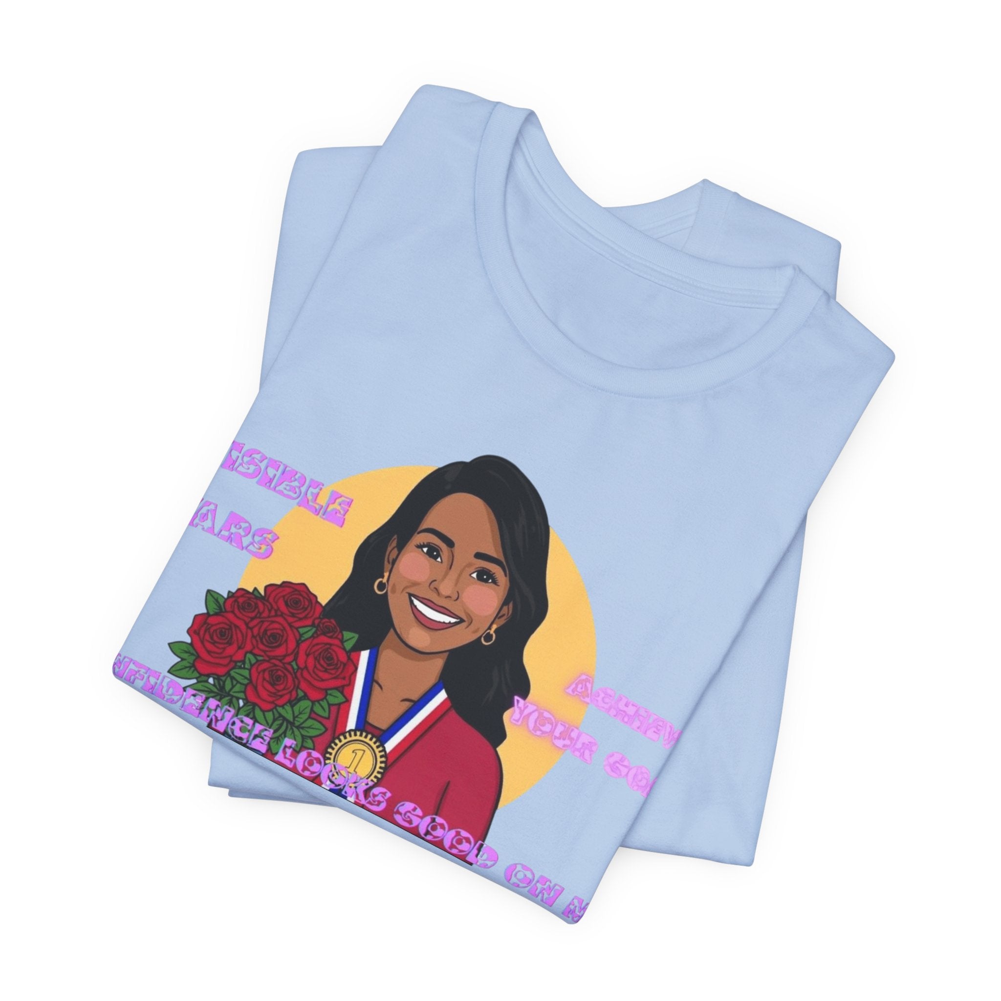 Women T-Shirt — Confidence looks good on me