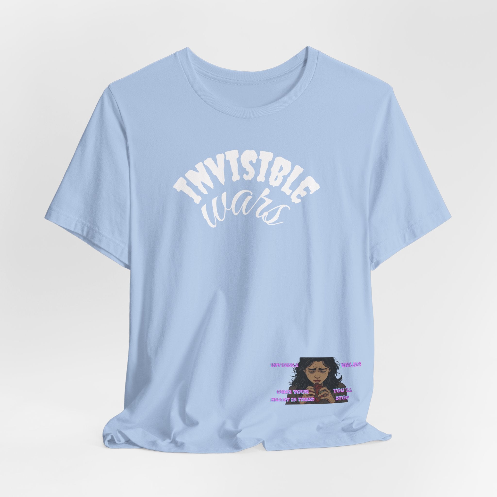 Invisible Wars T-Shirt — Mental Health Awareness Graphic Tee