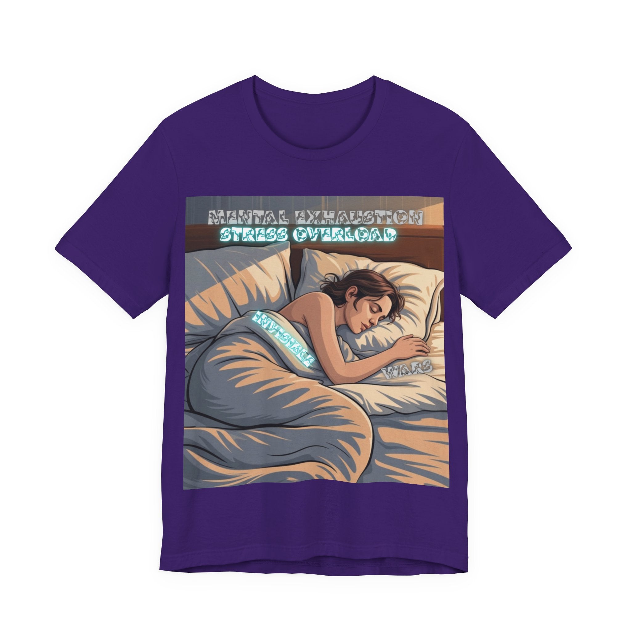 Women T-Shirt - Mental Exhaustion Invisible Wars