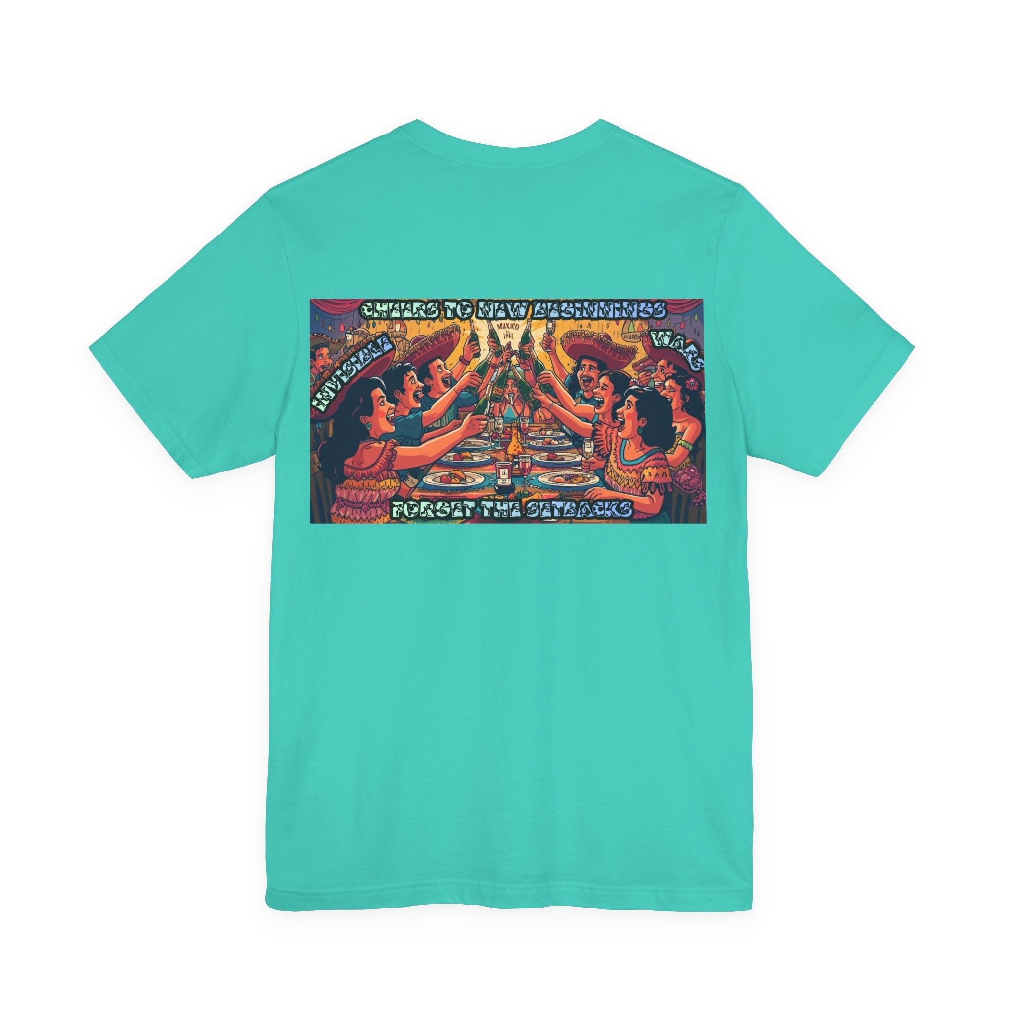 Women T-shirt - Cheers To New Beginnings