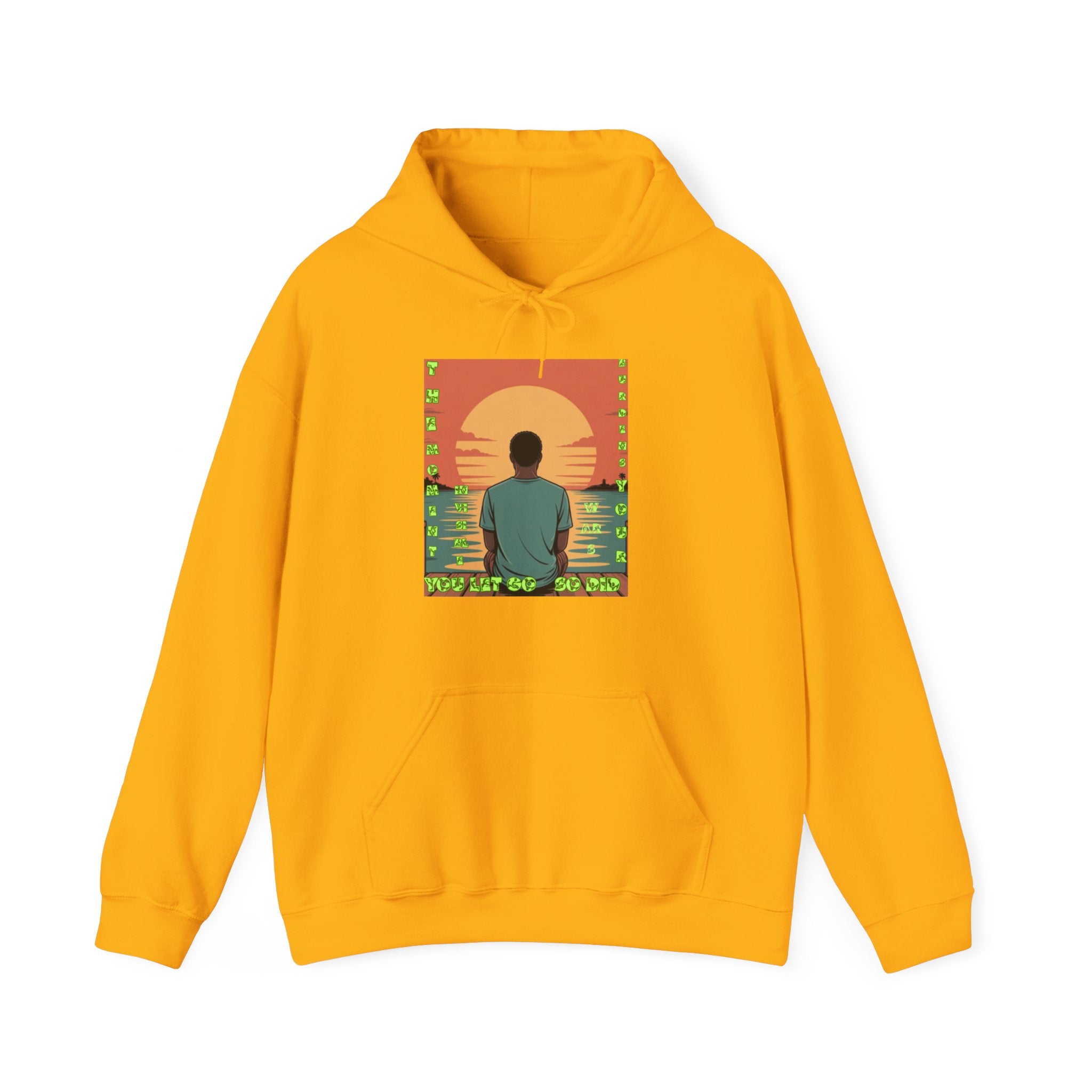 Men Hoodie — Just Let Go